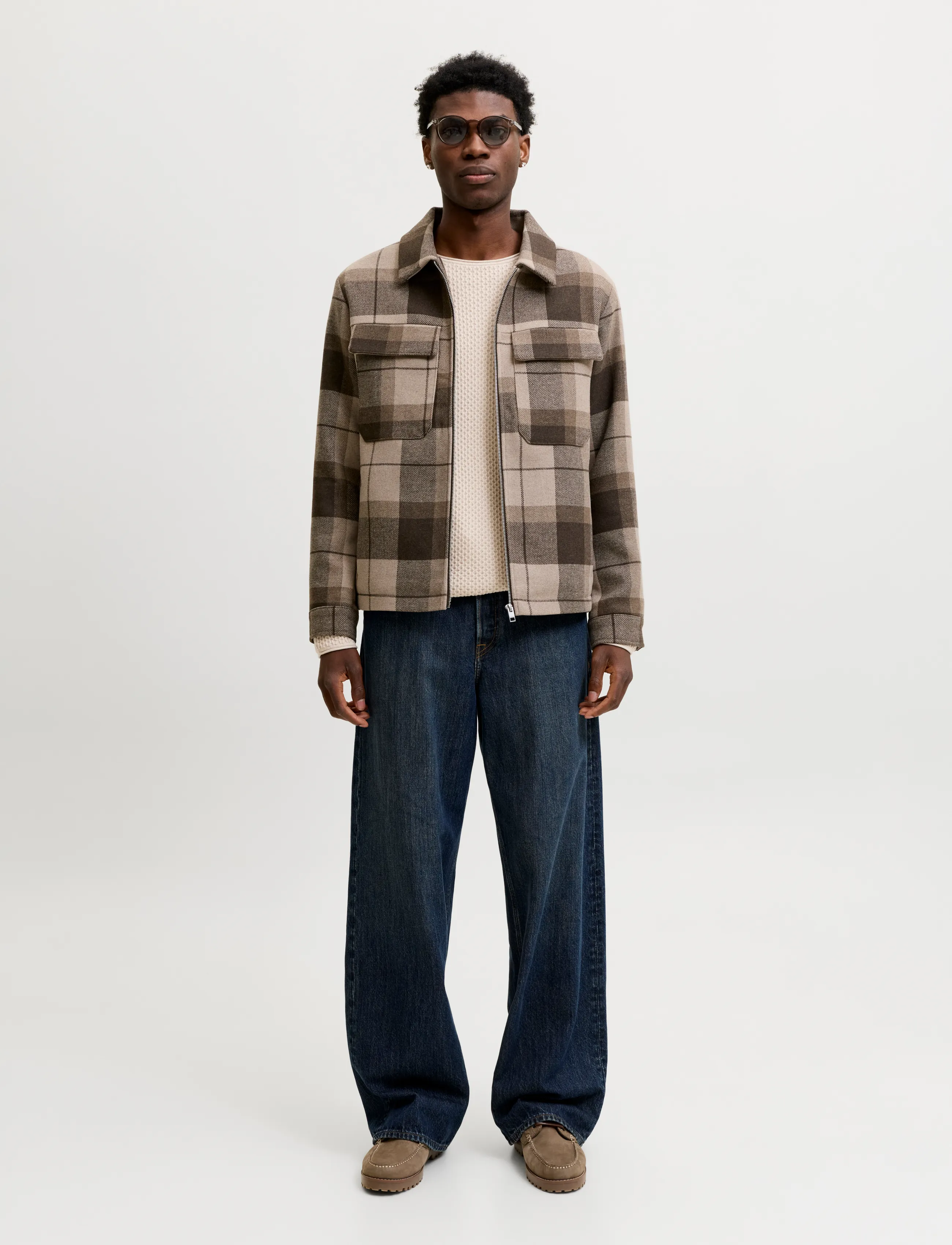 Jack & Jones - JPRBLUMASON KNIT CREW NECK SN - rundhalsad - silver lining - 4