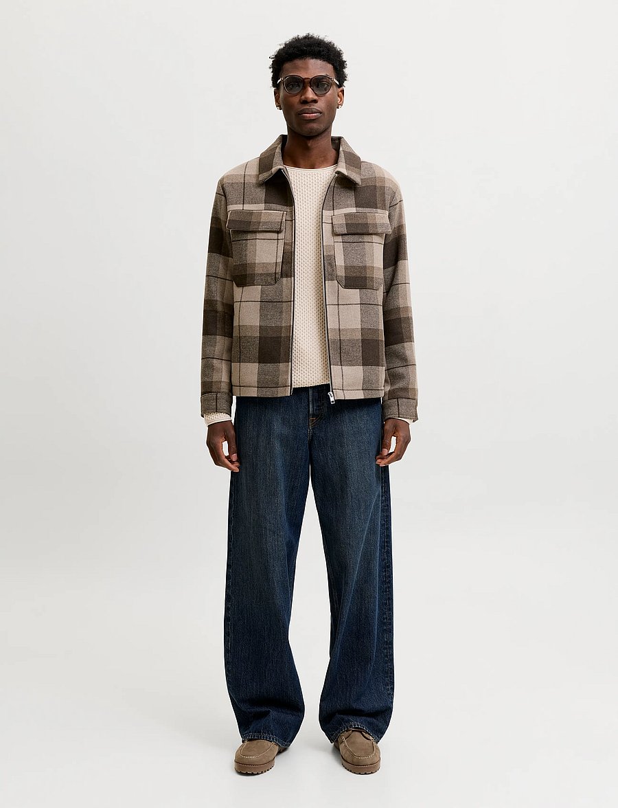 Jack & Jones - JPRBLUMASON KNIT CREW NECK SN - rundhalsad - silver lining - 4