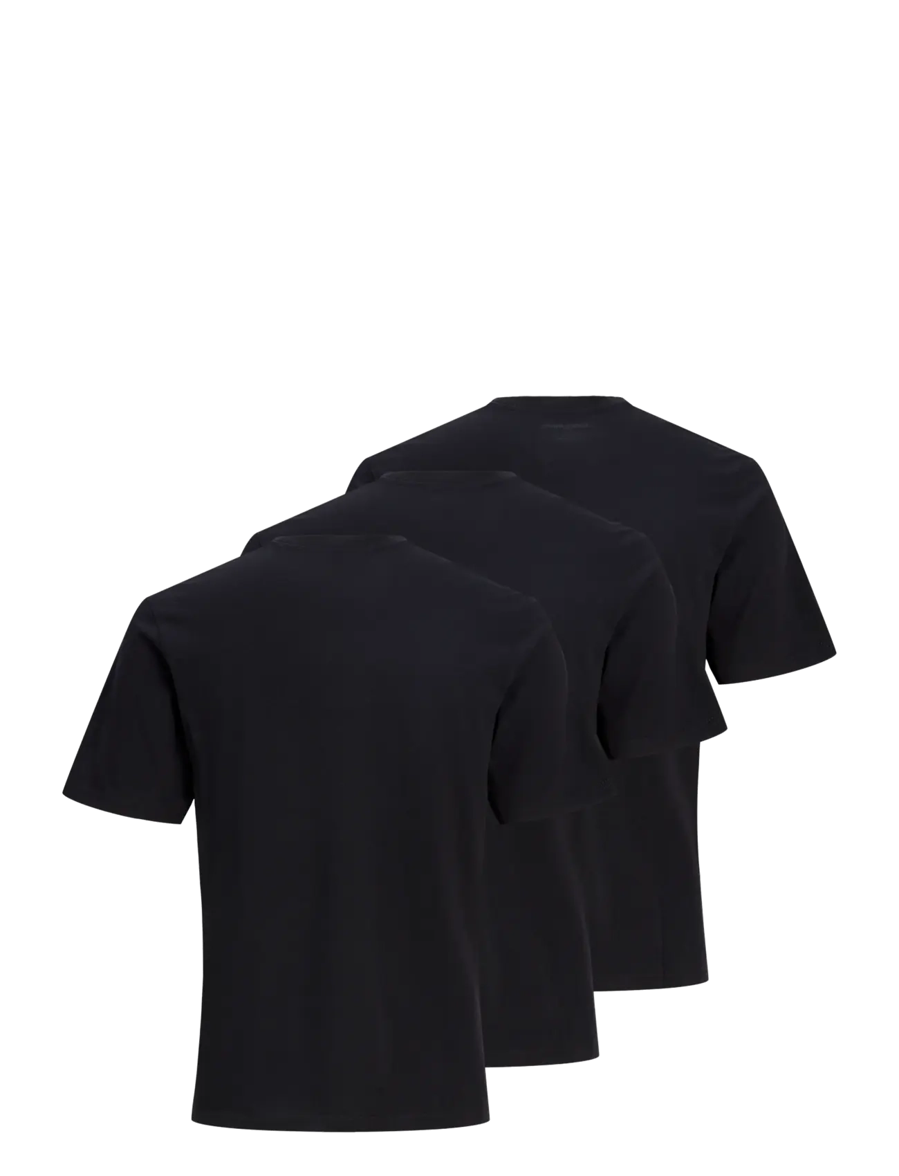 Jack & Jones - JACJONES BASIC SS TEE 3 PACK W - pyjamaoberteile - black - 2
