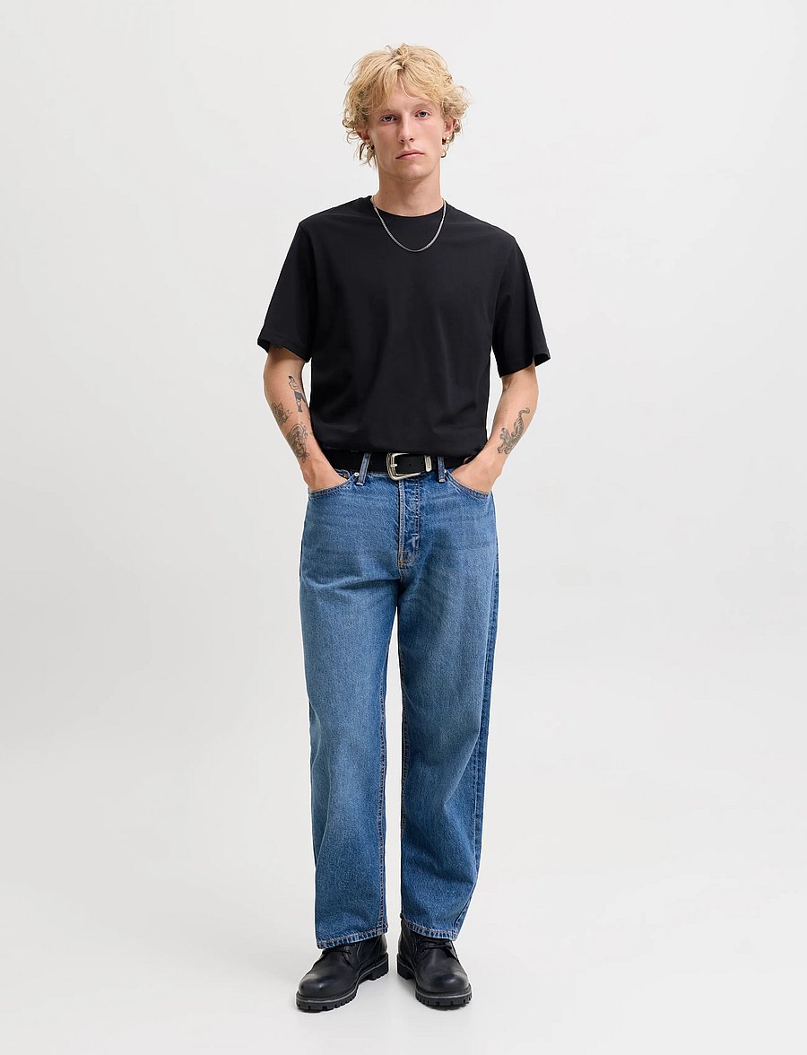Jack & Jones - JACJONES BASIC SS TEE 3 PACK W - pyjamaoberteile - black - 4