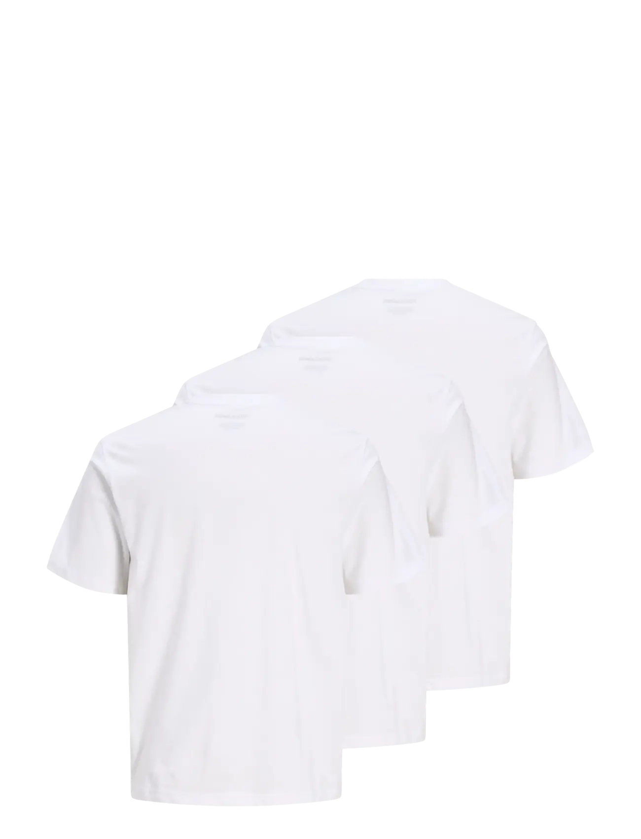 Jack & Jones - JACJONES BASIC SS TEE 3 PACK W - nattrøjer - white - 2