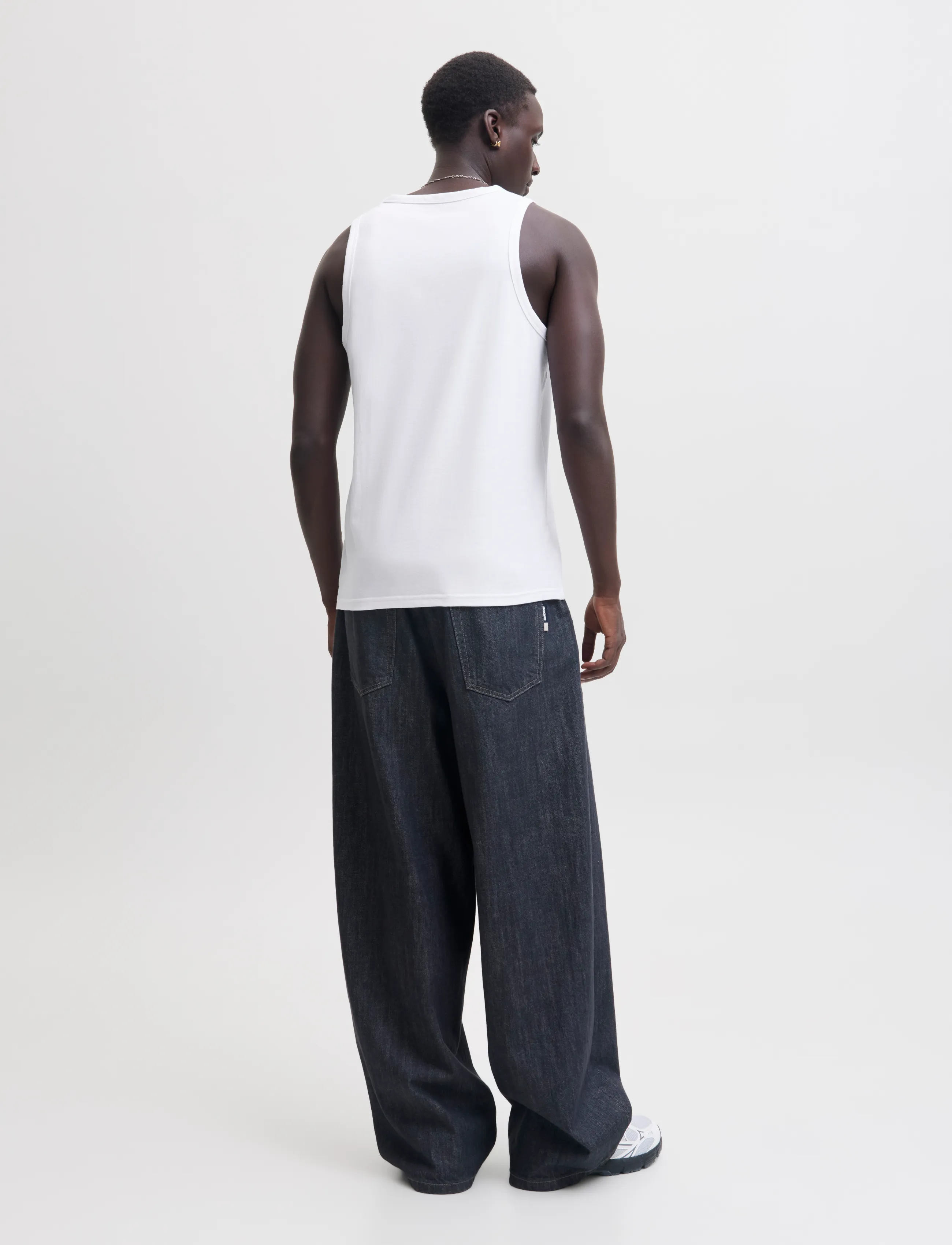 Jack & Jones - JACJONES BASIC TANK TOP 3 PACK W - white - 3