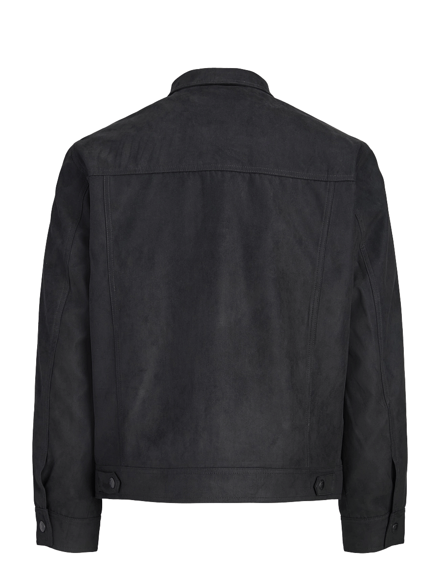 Jack & Jones - JPRBLAWAYNE TRUCKER JACKET - fall jackets - black - 2