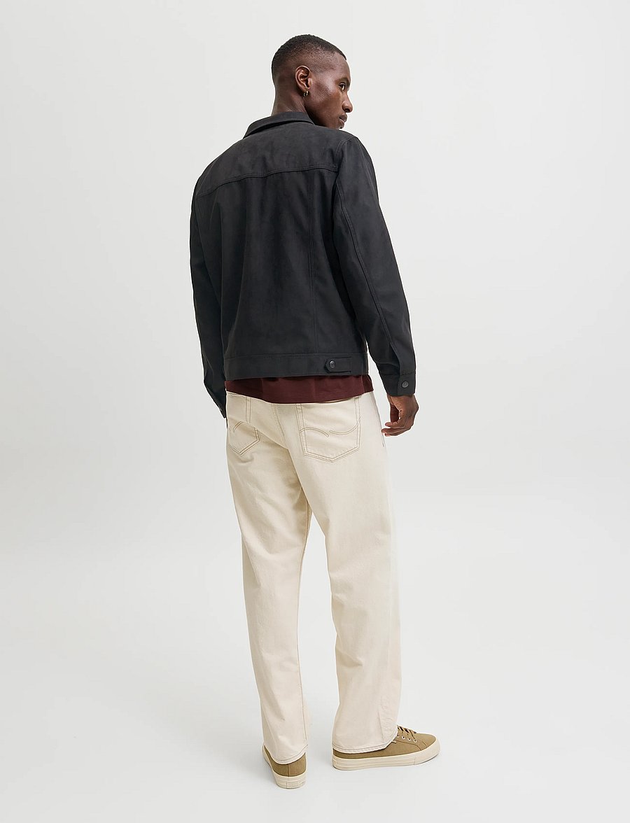 Jack & Jones - JPRBLAWAYNE TRUCKER JACKET - fall jackets - black - 3