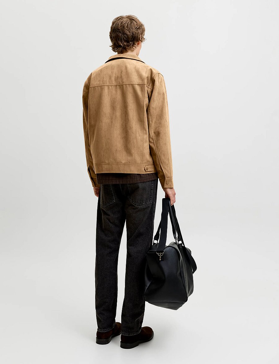 Jack & Jones - JPRBLAWAYNE TRUCKER JACKET - herbstjacken - petrified oak - 3