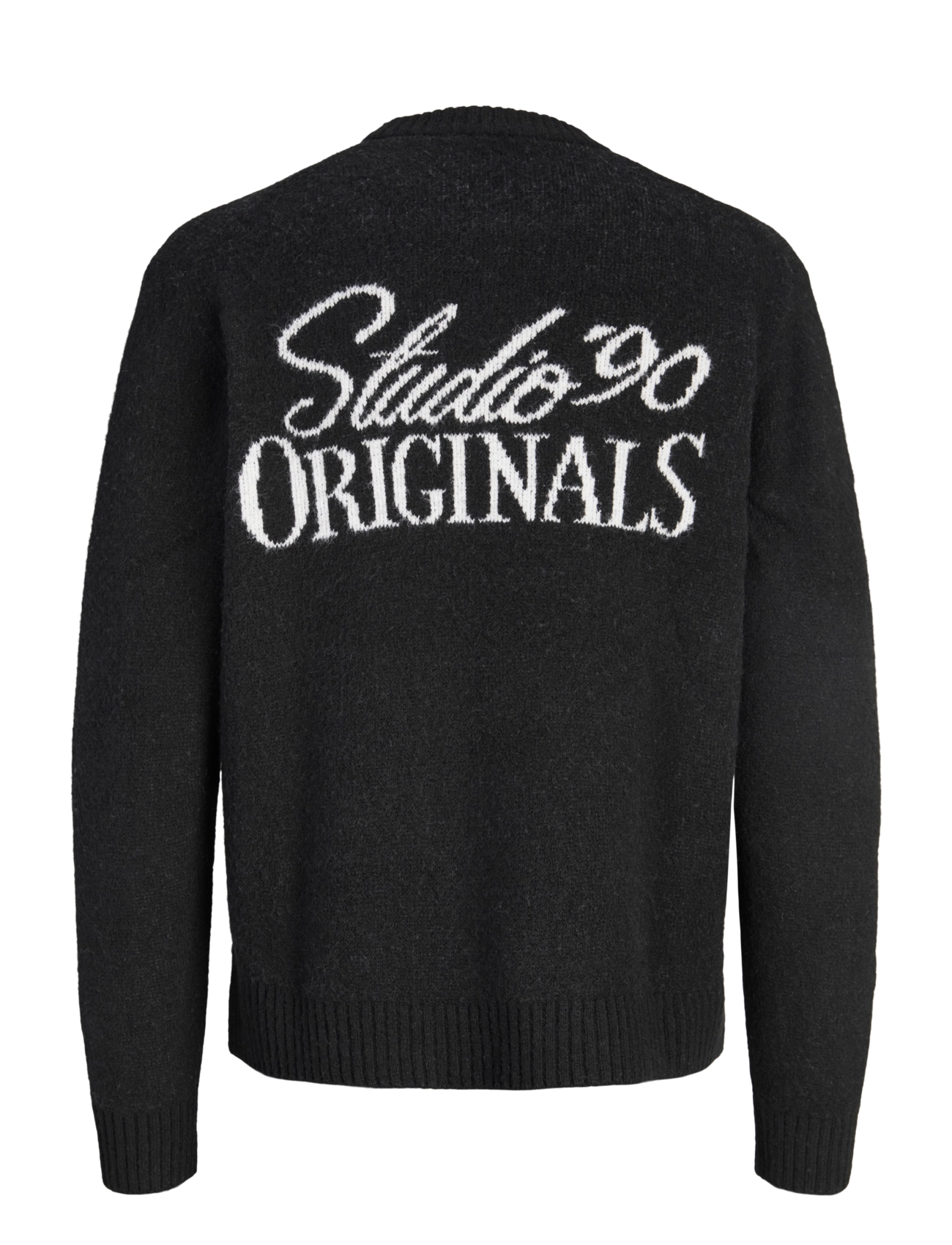 Jack & Jones - JORCHAMBERI KNIT JACQUARD CREW NECK - rund hals - black - 2