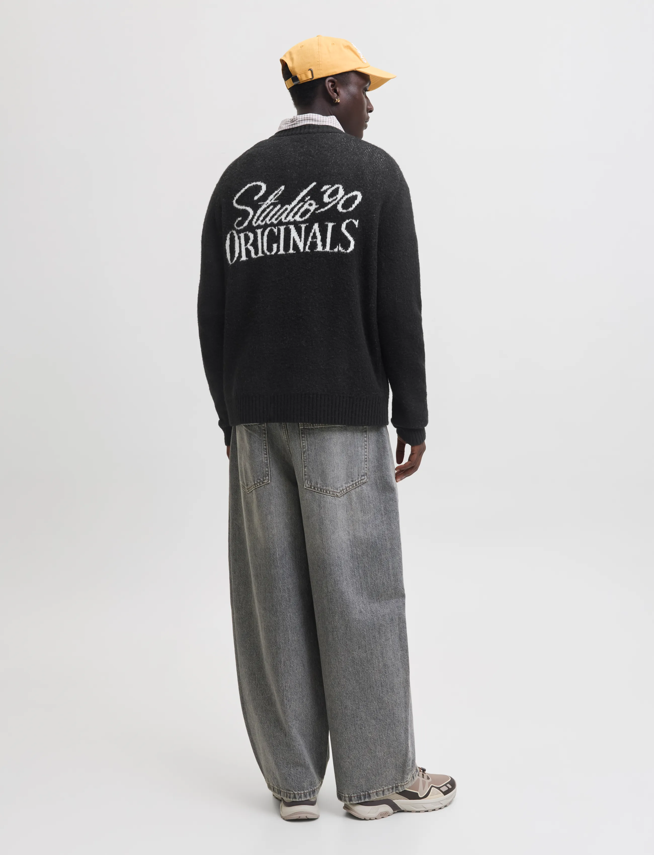 Jack & Jones - JORCHAMBERI KNIT JACQUARD CREW NECK - rund hals - black - 3