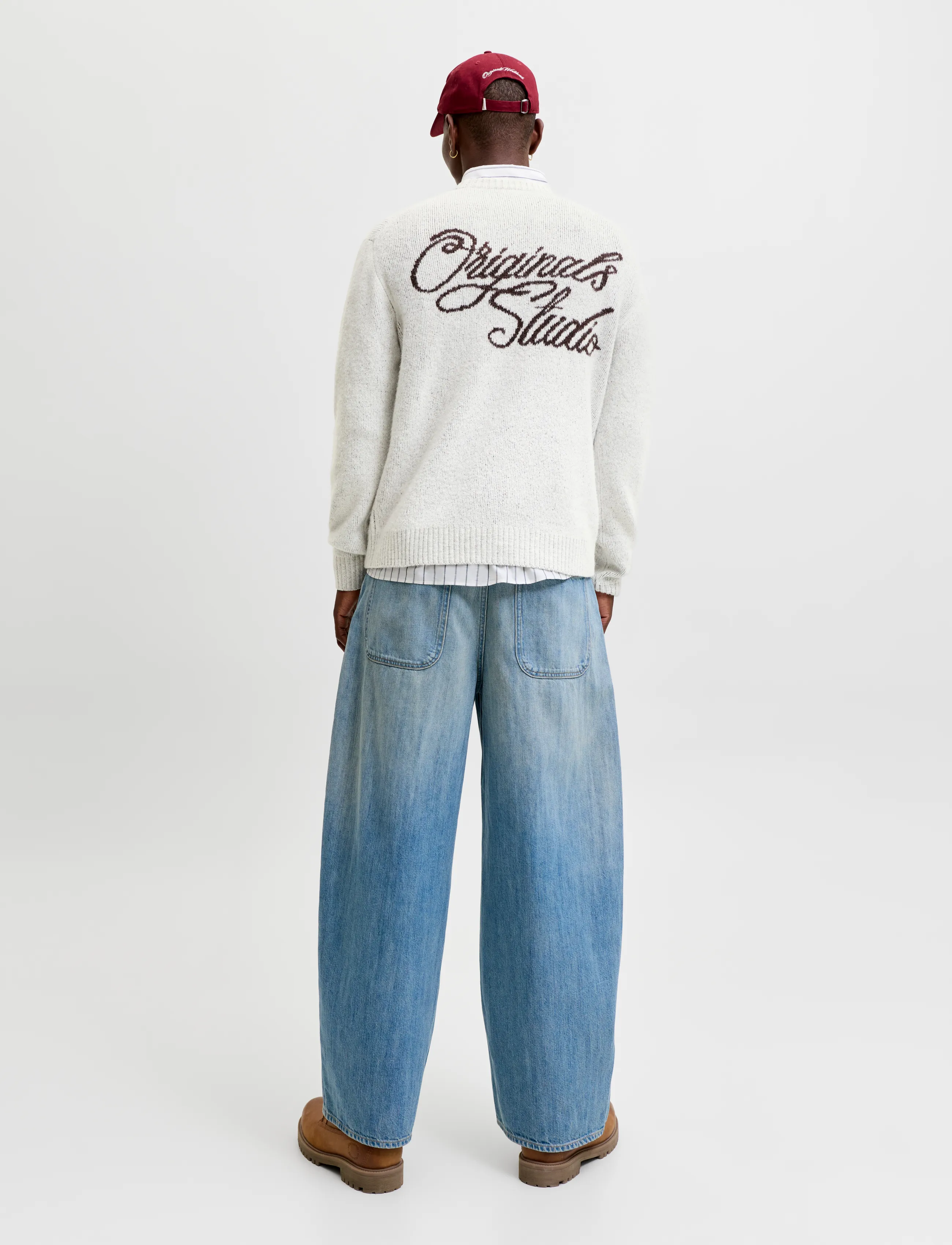 Jack & Jones - JORCHAMBERI KNIT JACQUARD CREW NECK - rundhals - sea salt - 3