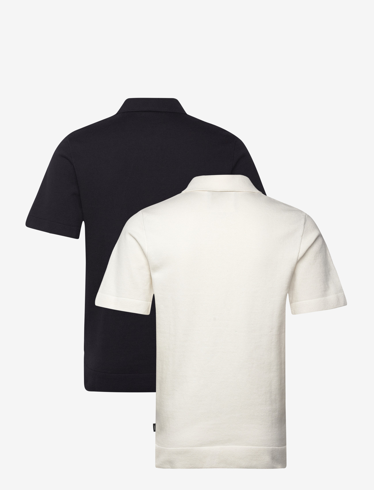 Jack & Jones - JPRBLAMILANO SPRING KNIT ZIP POLO 2PK MP - polostrik - night sky - 1