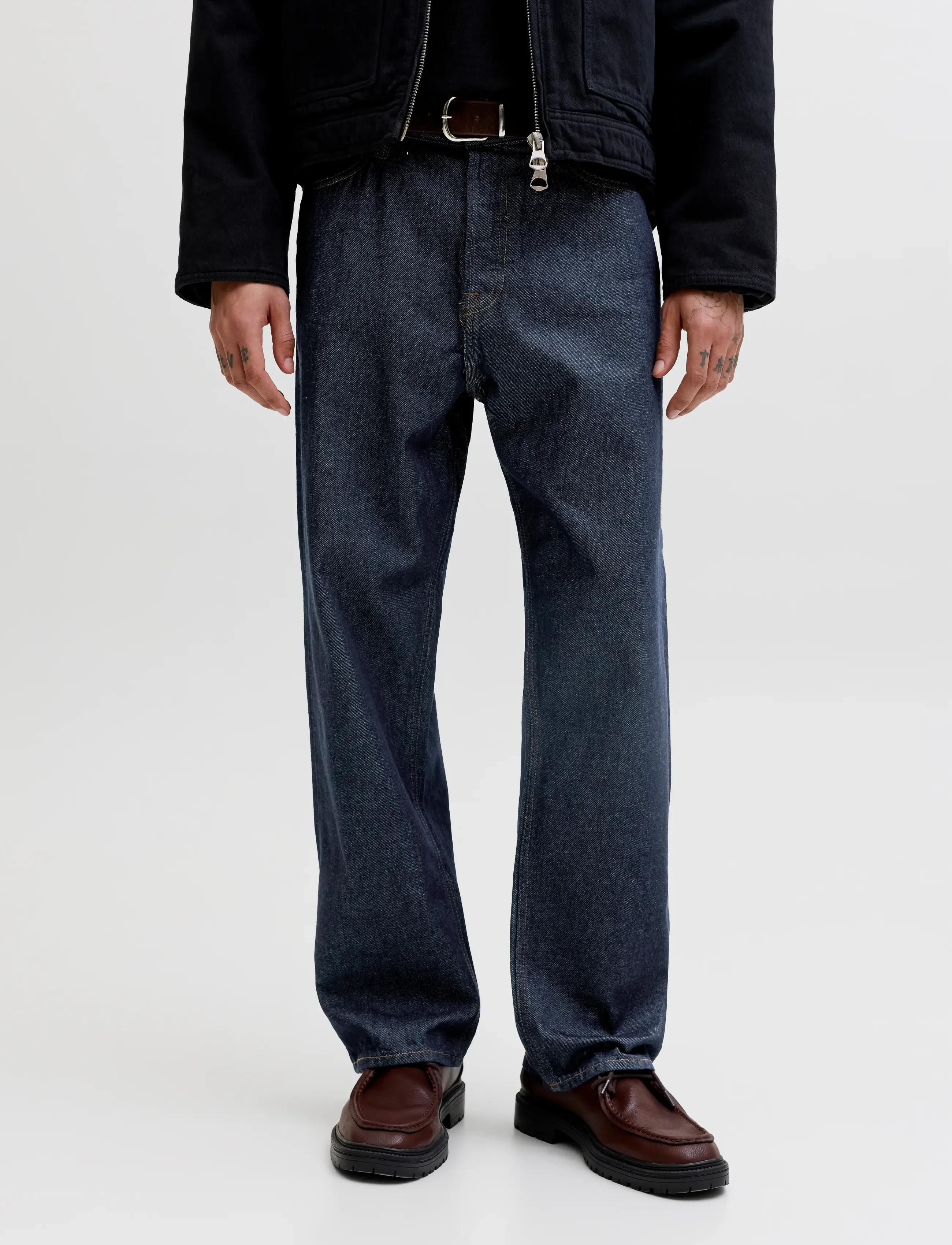 Jack & Jones JJIALEX JJORIGINAL ST 112 - Farkut - BLUE DENIM / navy