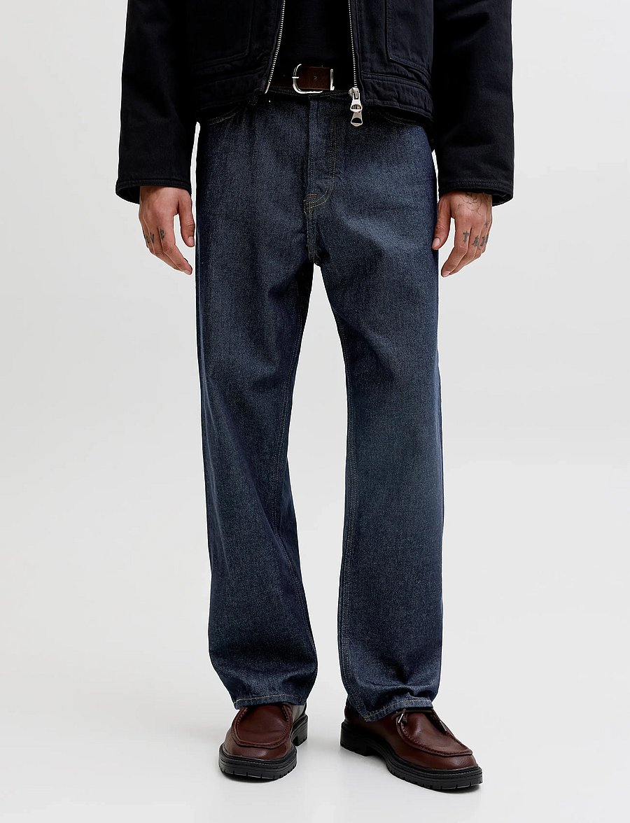 Jack & Jones - JJIALEX JJORIGINAL ST 112 - loose jeans - blue denim - 0