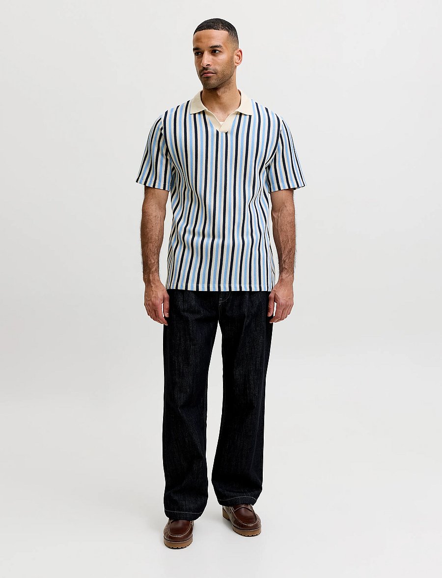 Jack & Jones - JPRBLUHARRY SS SPLIT NECK POLO SN 2PK MP - kurzärmelig - dark navy - 4