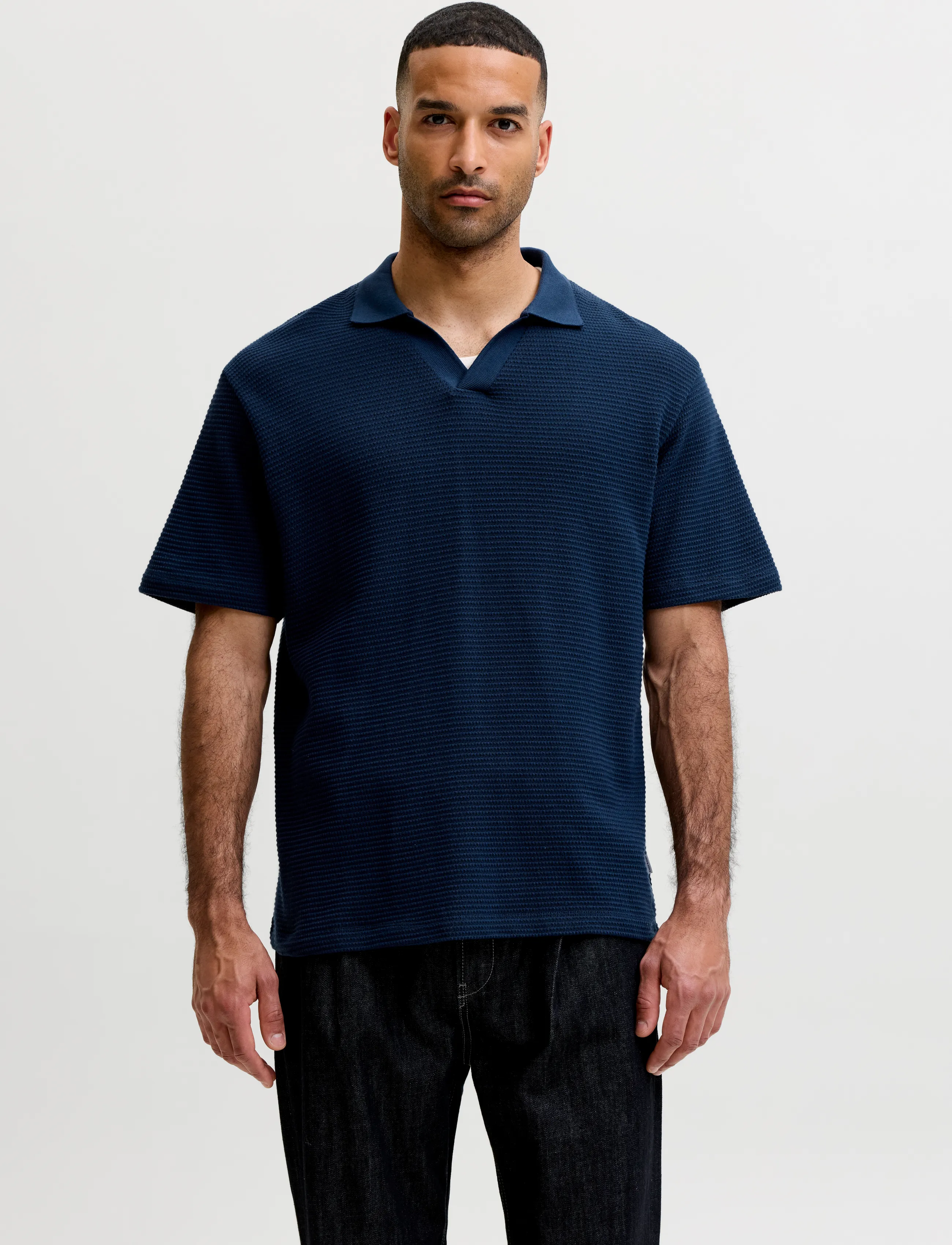 JACK & JONES Jprbluharry Ss Split Neck Polo Sn 2Pk Mp pikéer herr – bild 6