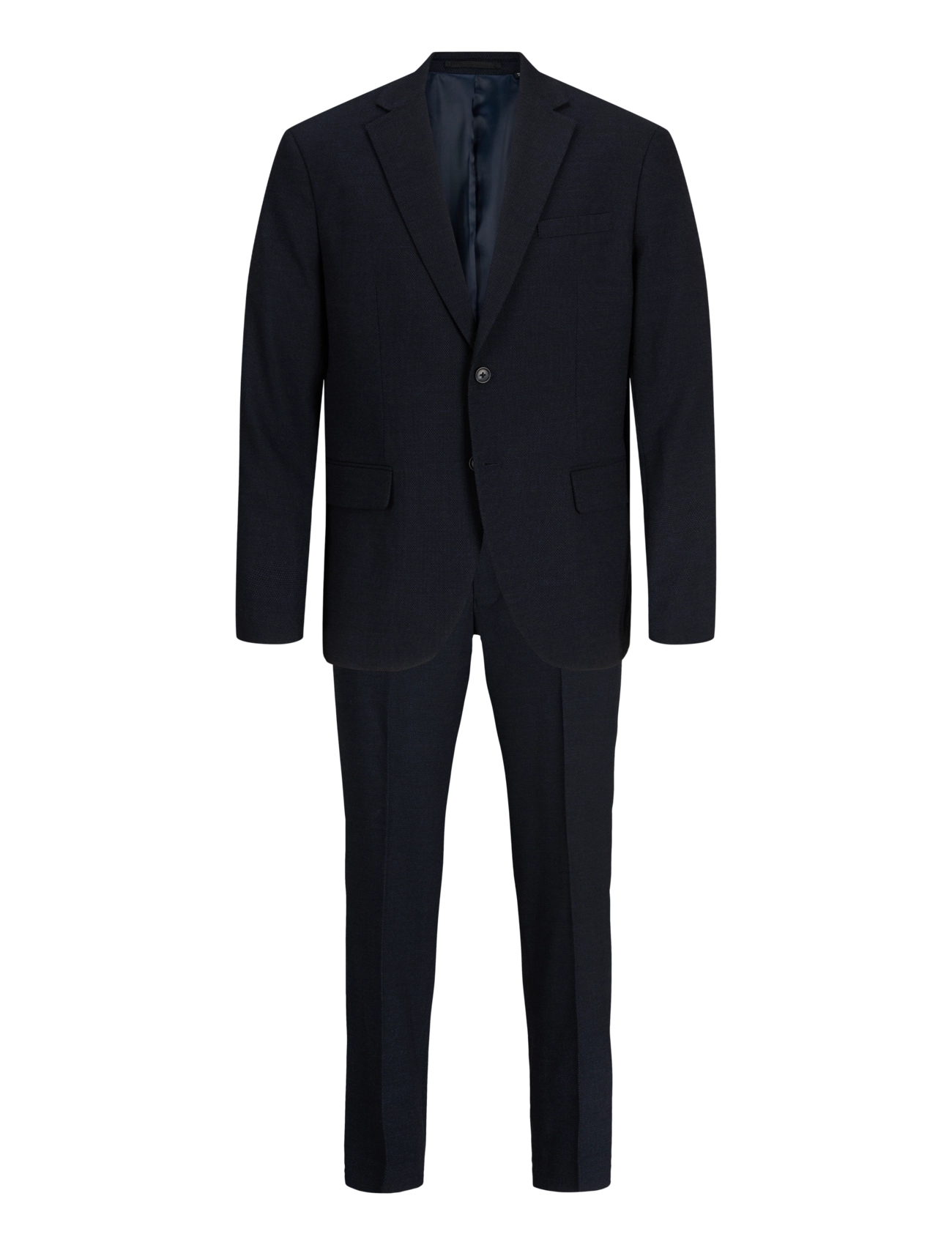 Jack & Jones JPRSOLARIS WOOL STRUCTURE SUIT - Anzüge - NIGHT SKY / navy