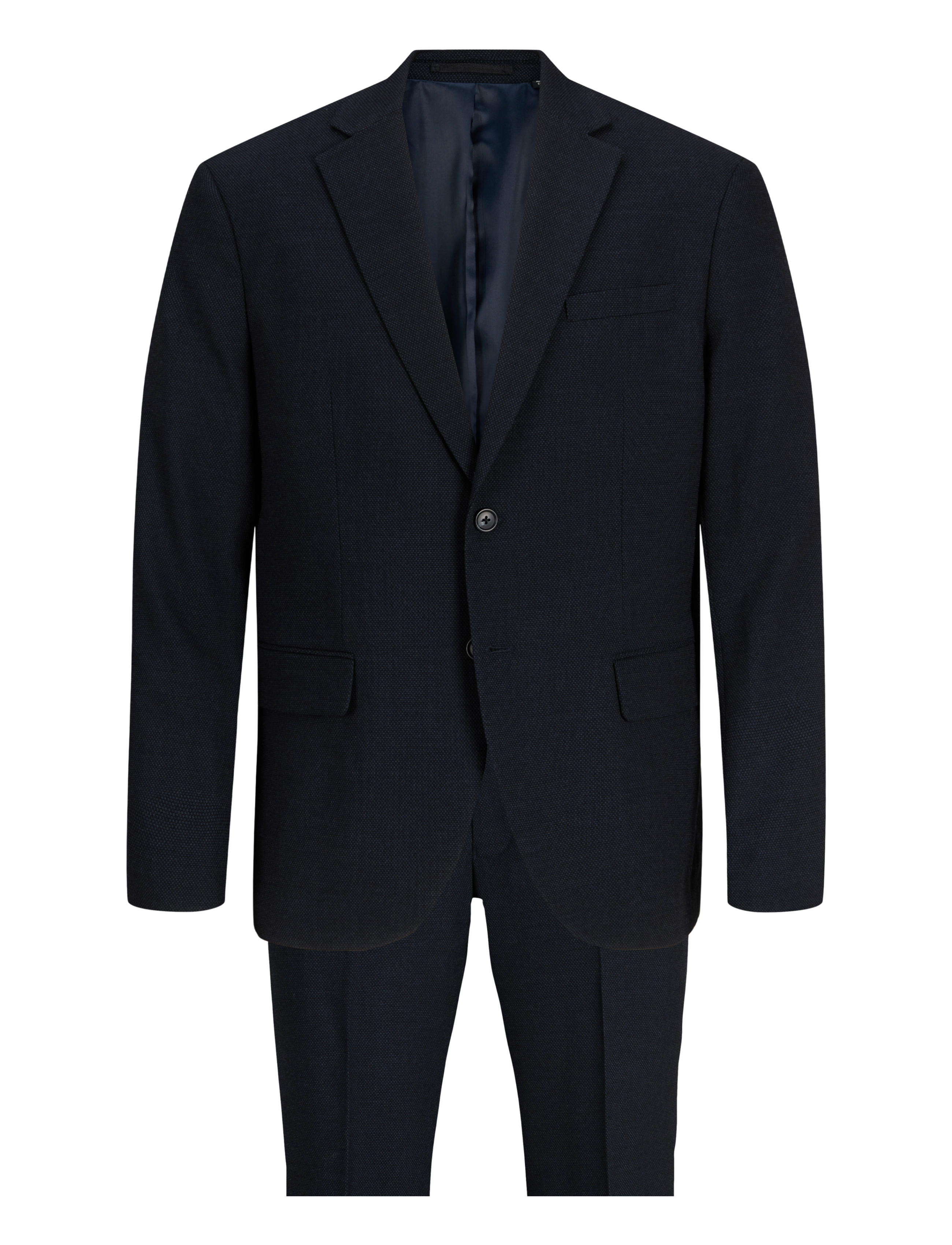Jack & Jones - JPRSOLARIS WOOL STRUCTURE SUIT - anzüge - night sky - 2