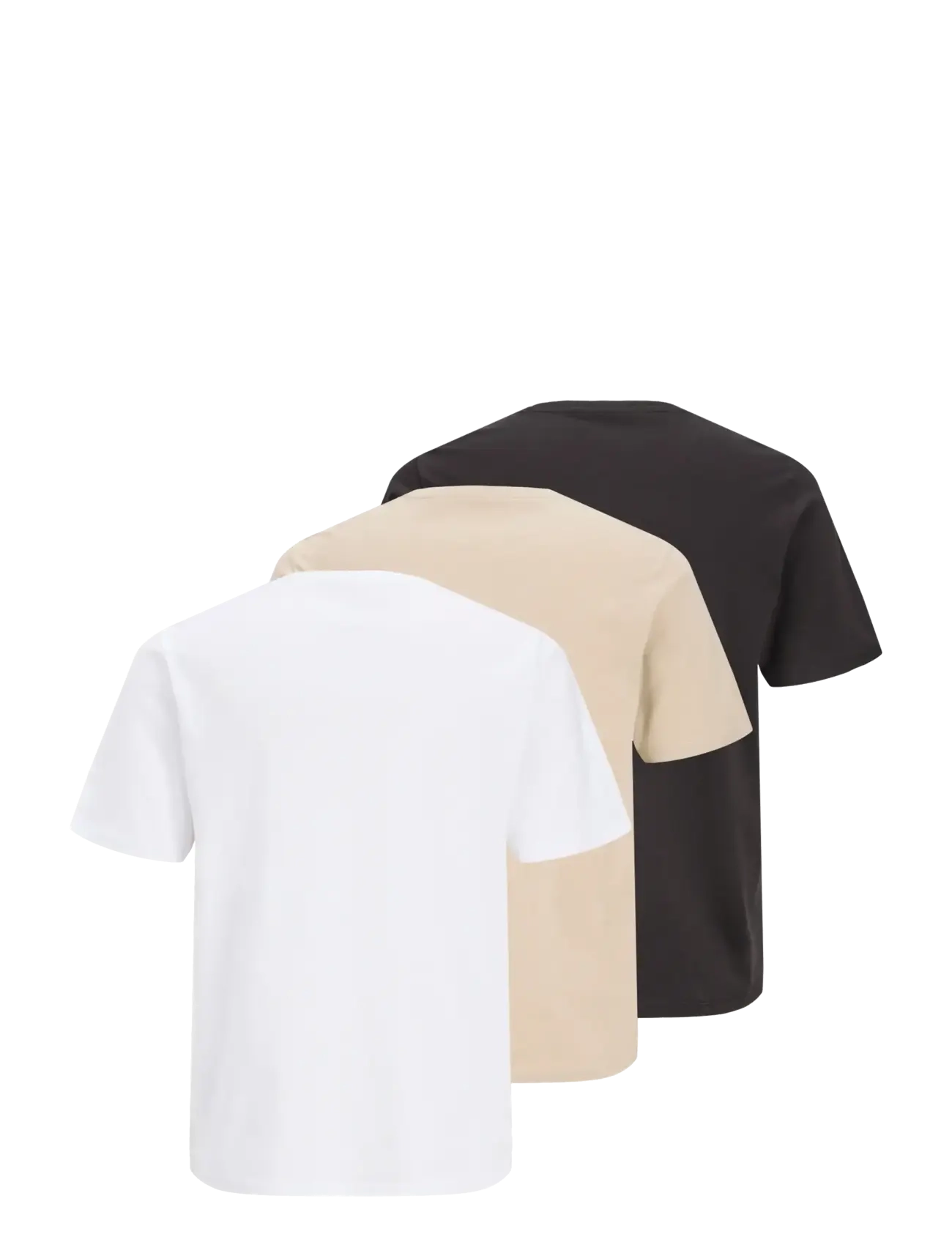 Jack & Jones - JPRBLUZANE SS TEE FST 3PK MP - kortærmede t-shirts - humus - 2