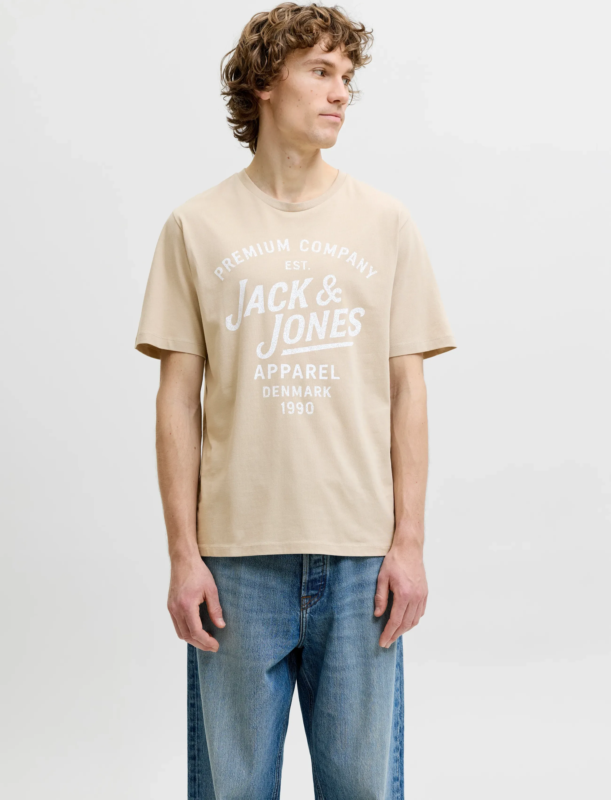 JACK & JONES Jprbluzane Ss Tee Fst 3Pk Mp t-shirts med tryck herr – bild 6