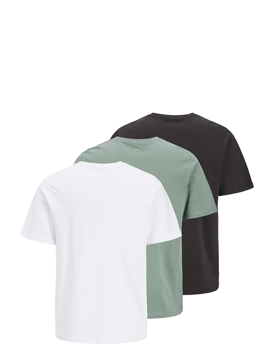 Jack & Jones - JPRBLUZANE SS TEE FST 3PK MP - t-shirts im multipack - laurel wreath - 2