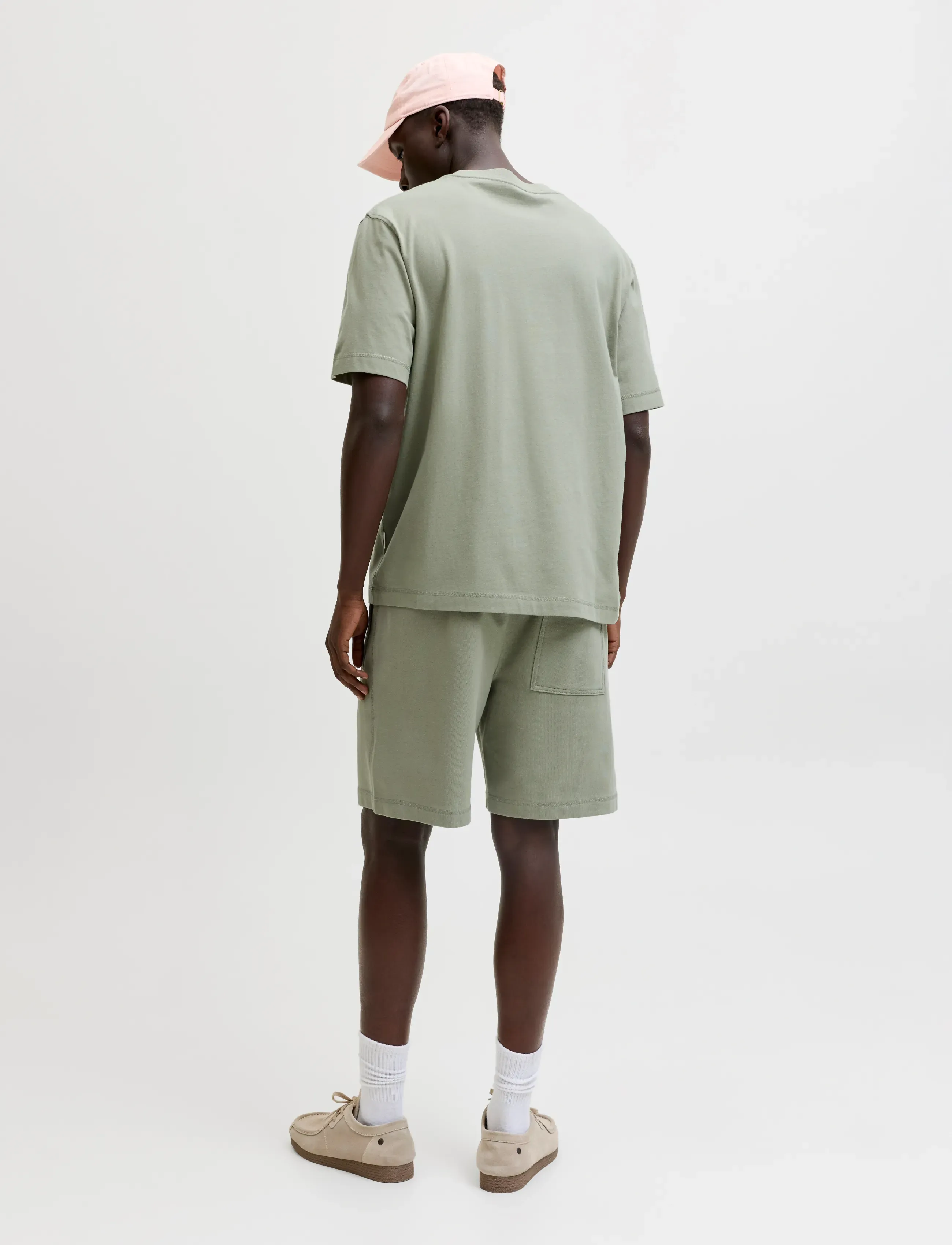 Jack & Jones - JORNORREBRO EMB TEE SS CN SET PACK MP - casual shorts - seagrass - 3