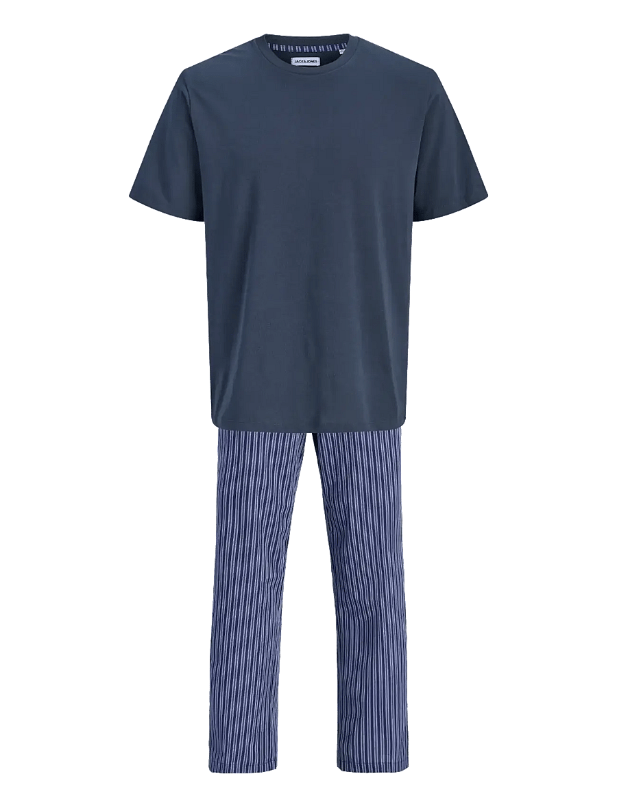 Jack & Jones - JACMILLER SS TEE AND WOVEN PANTS SET GB - outer space - 0