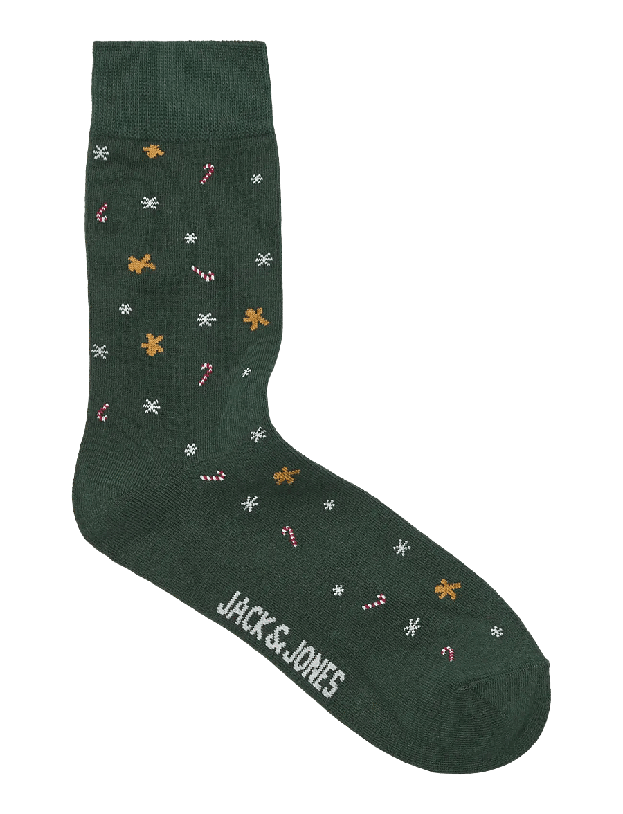 Jack & Jones - JACXMAS GINGERBREAD SOCKS 3 PACK - sky captain - 3