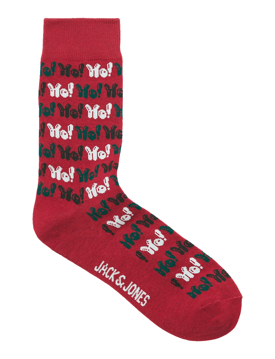 Jack & Jones - JACEDDIE XMAS SOCKS 3 PACK - sokker - rio red - 2
