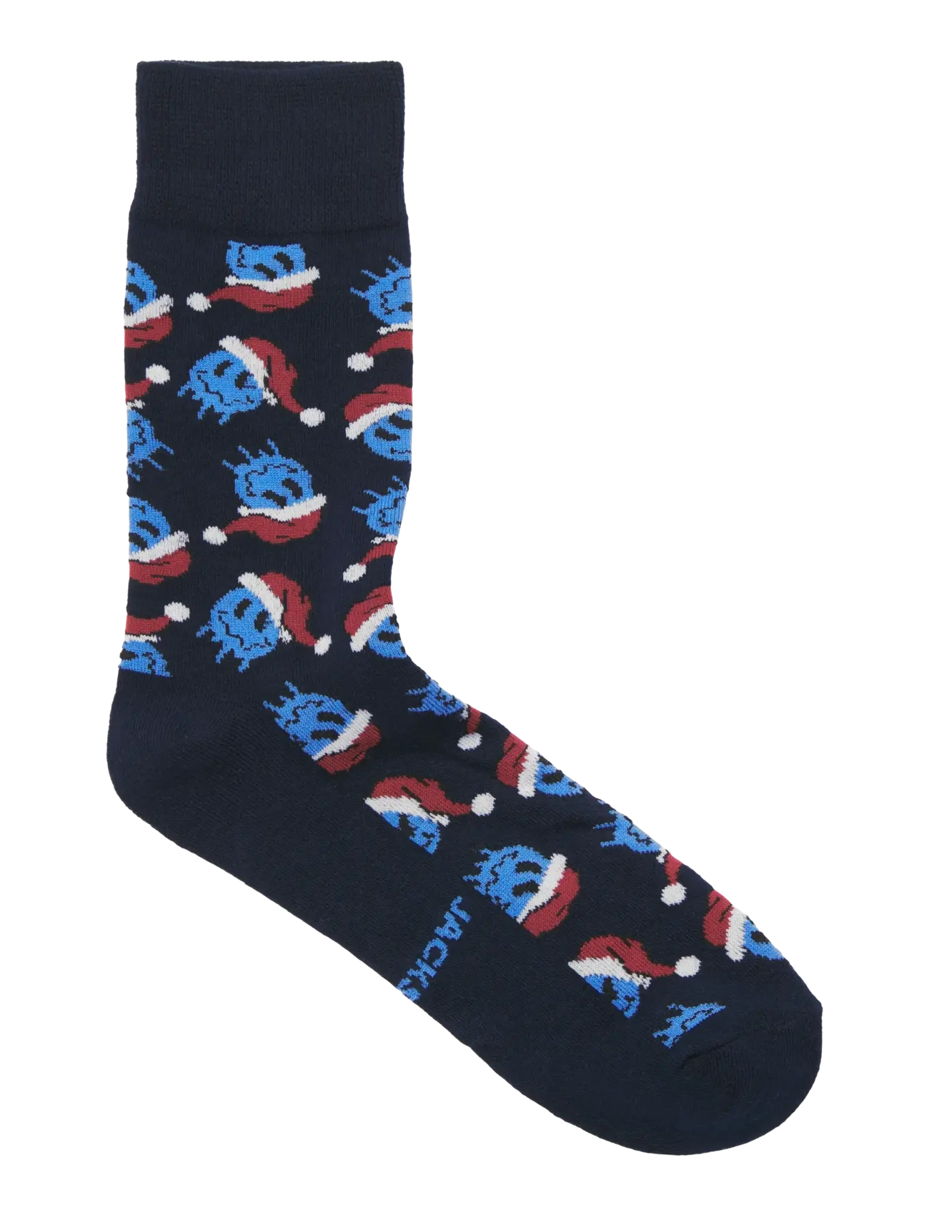 Jack & Jones - JACXMAS SMILEY SOCKS 3 PACK - outer space - 4