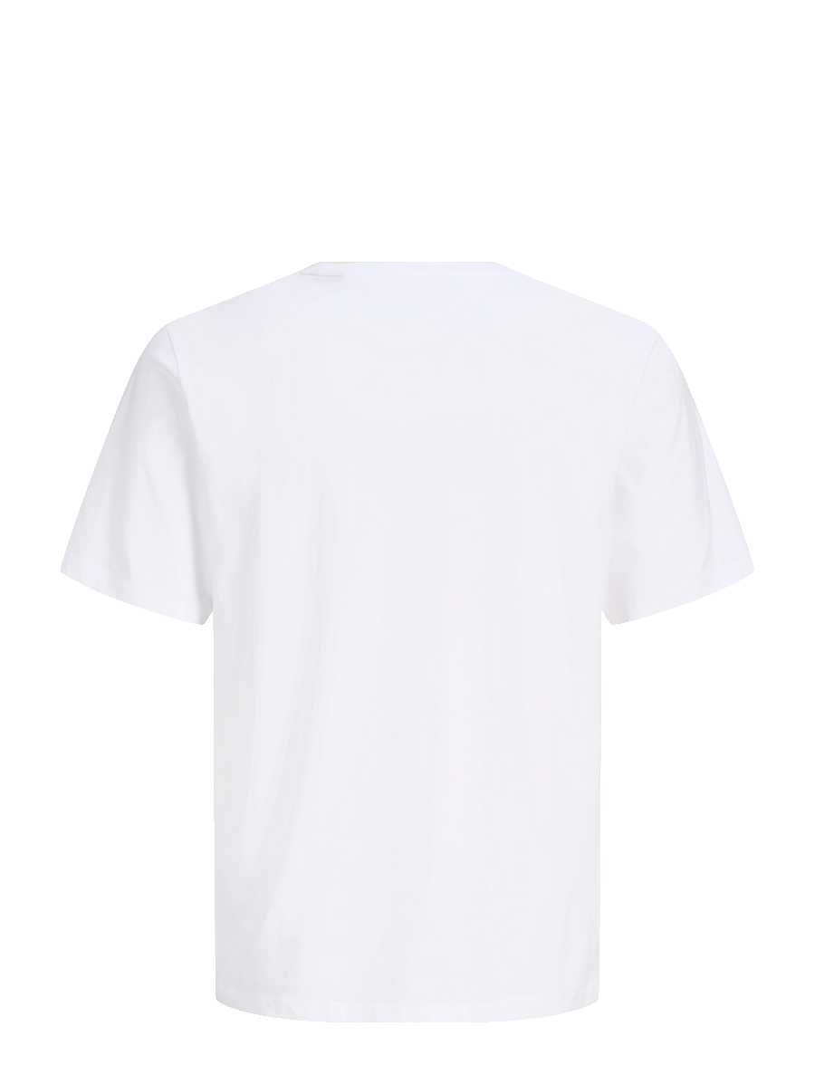 Jack & Jones - JPRBLUMATEO SS TEE SMU - kortærmede t-shirts - bright white - 1