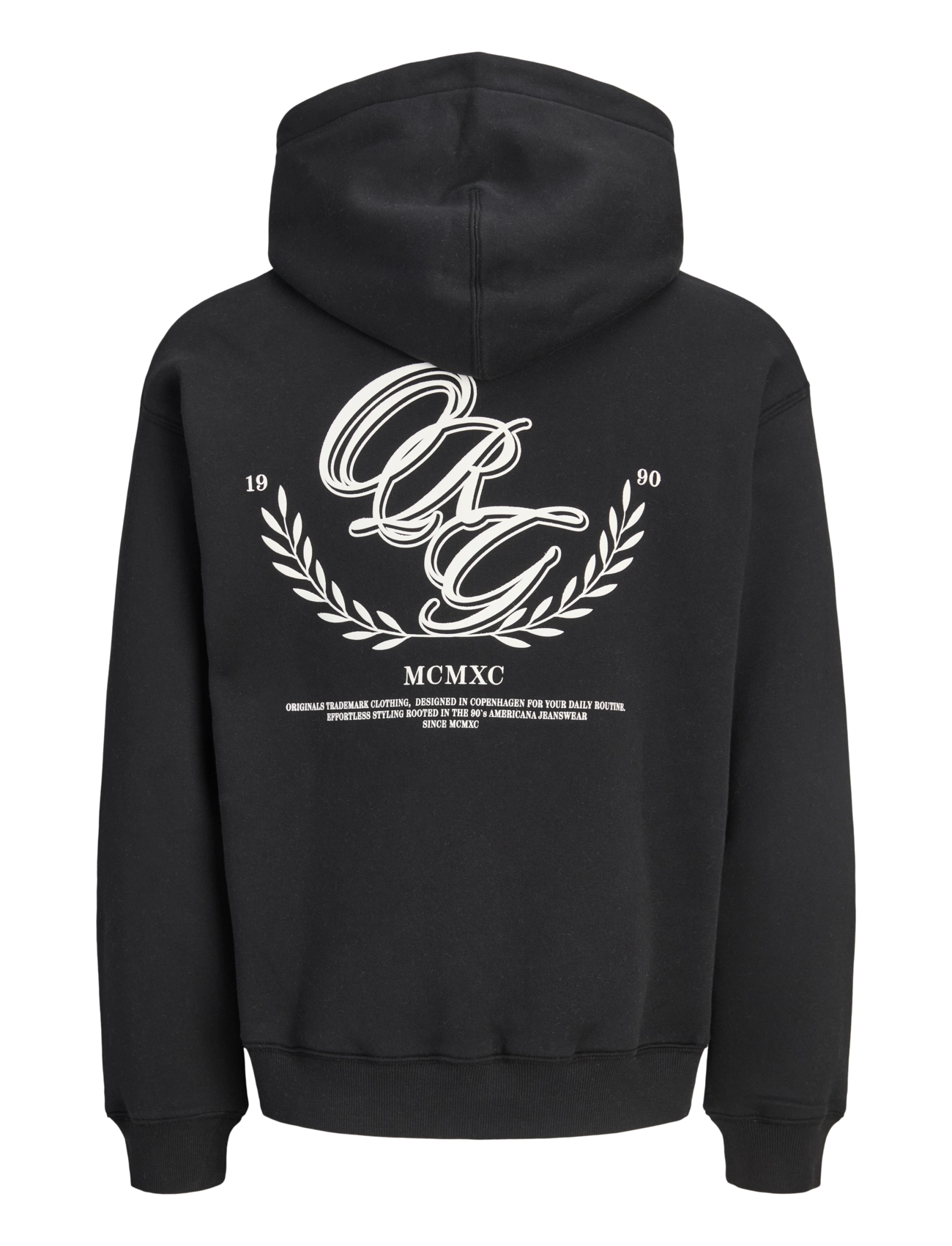 Jack & Jones - JORFREDERIKSBERG BACK SWEAT HOOD - collections - black - 2