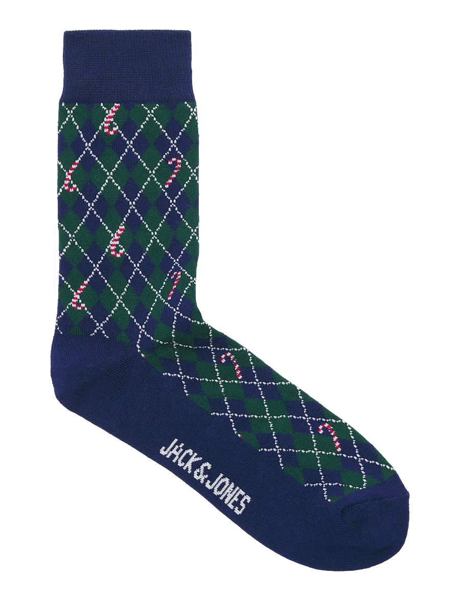 Jack & Jones - JACHAPPY HOLIDAYS SOCKS 3 PACK - ocean cavern - 4