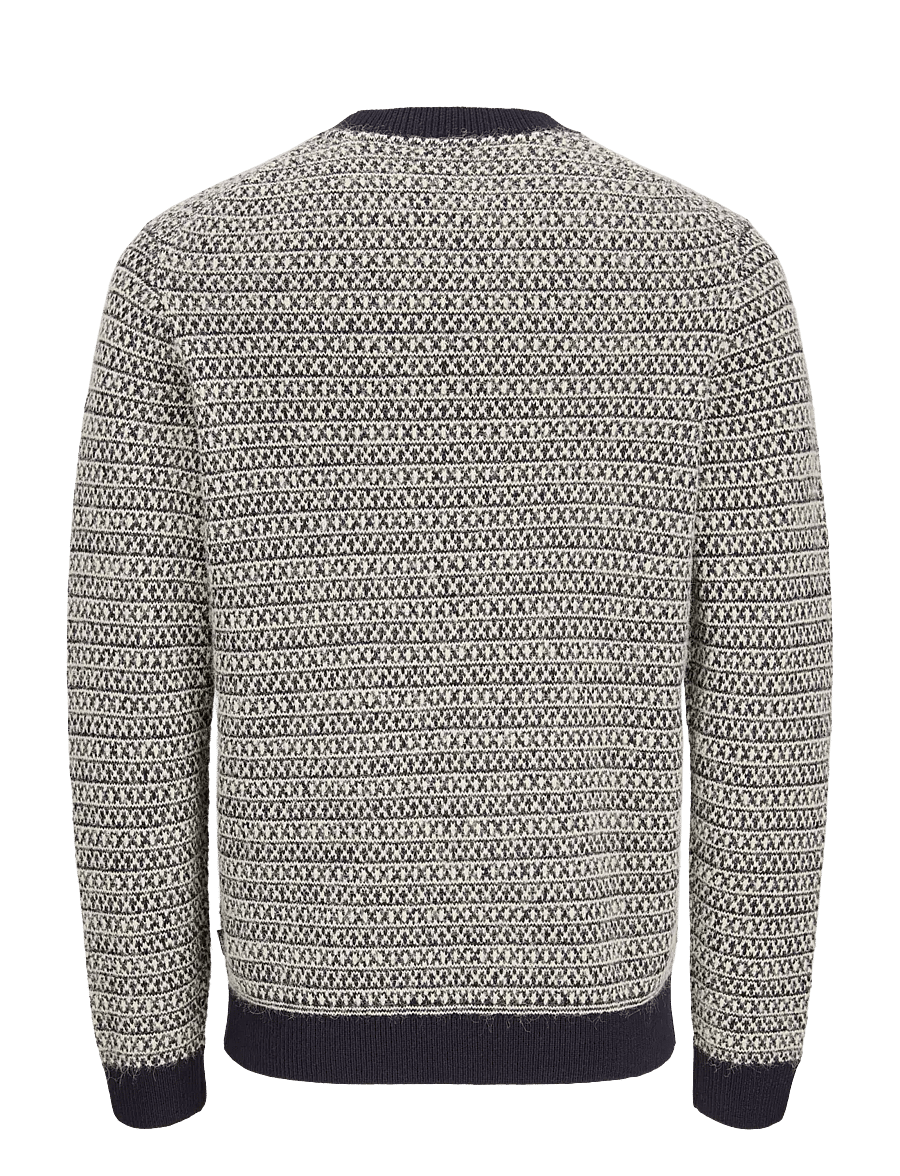 Jack & Jones - JPRBLACAM KNIT CREW NECK - rundhalsad - night sky - 1