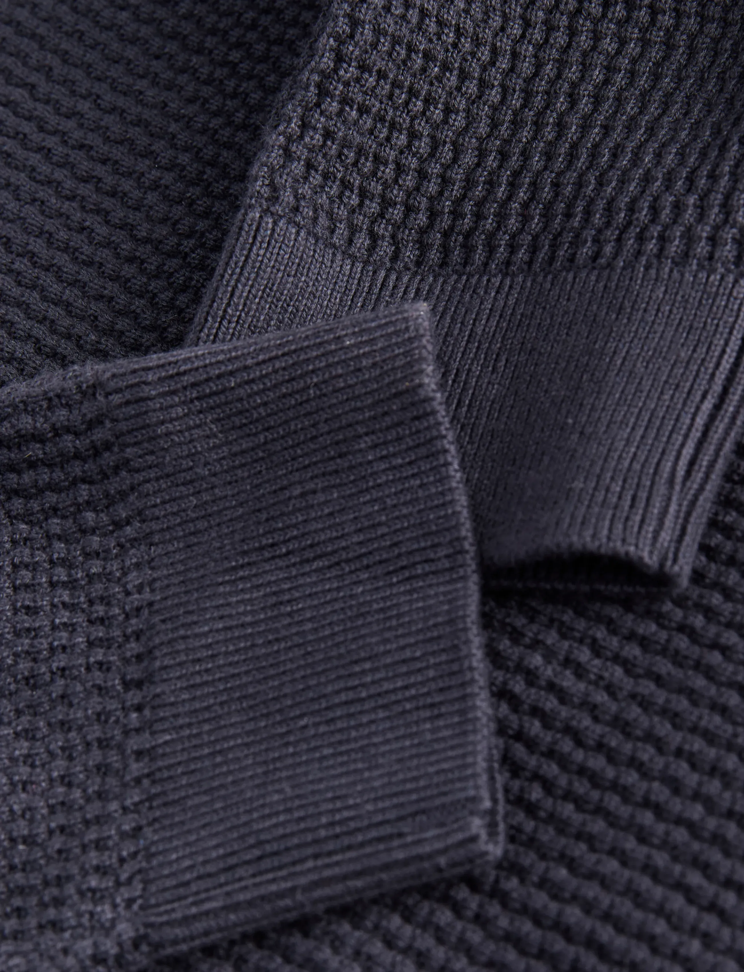 Jack & Jones - JPRBLUSTANLEY KNIT CREW NECK BF LN - round necks - dark navy - 2