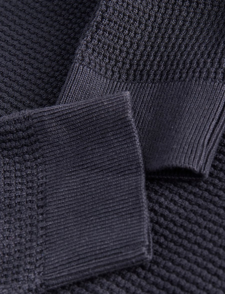 Jack & Jones - JPRBLUSTANLEY KNIT CREW NECK BF LN - round necks - dark navy - 2