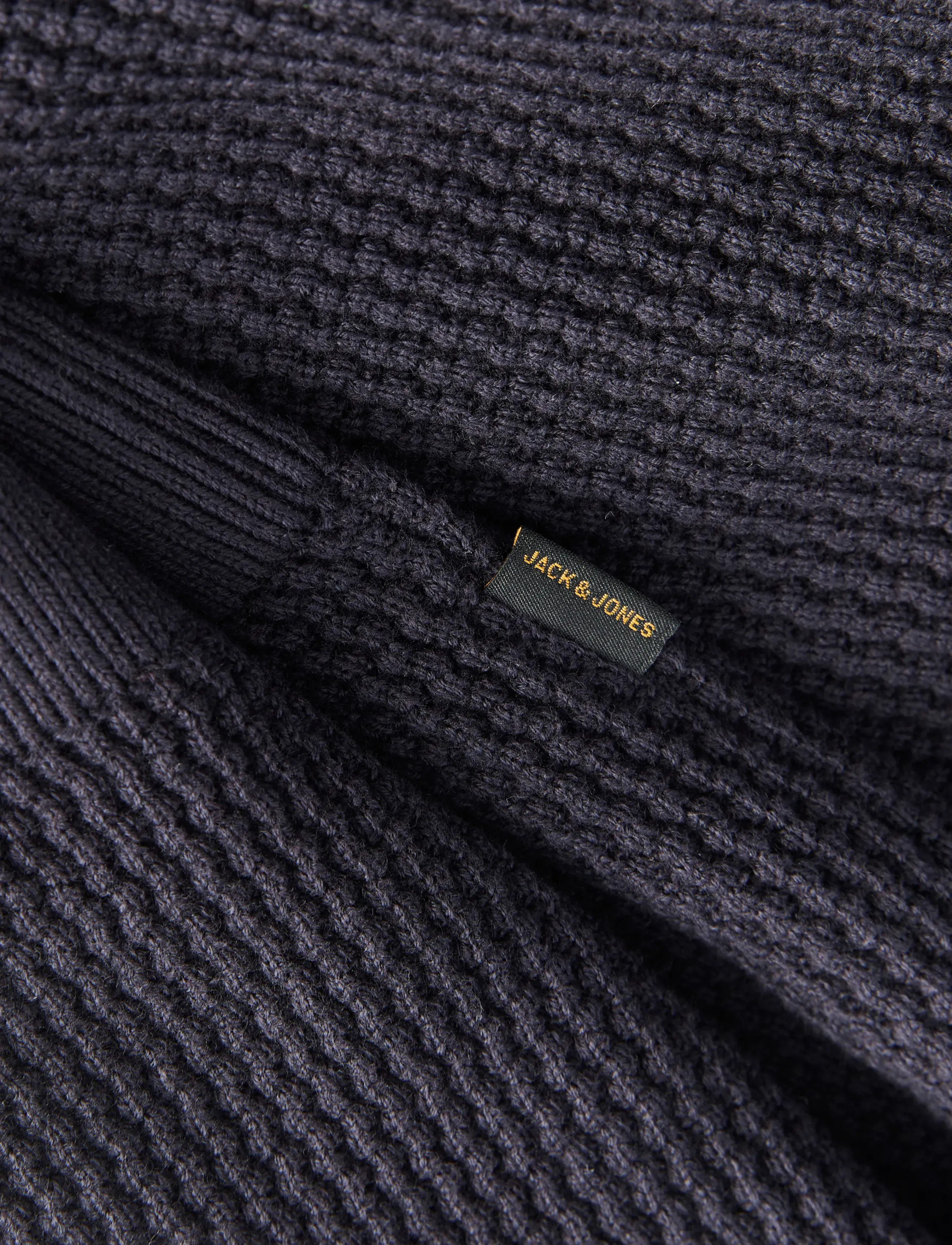Jack & Jones - JPRBLUSTANLEY KNIT CREW NECK BF LN - round necks - dark navy - 3