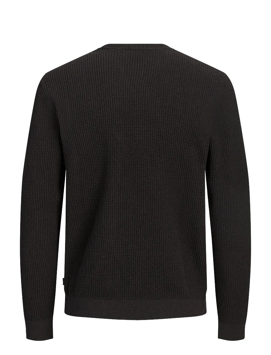 Jack & Jones - JPRBLUSTANLEY KNIT CREW NECK BF LN - Ümara kaelusega - ganache - 1