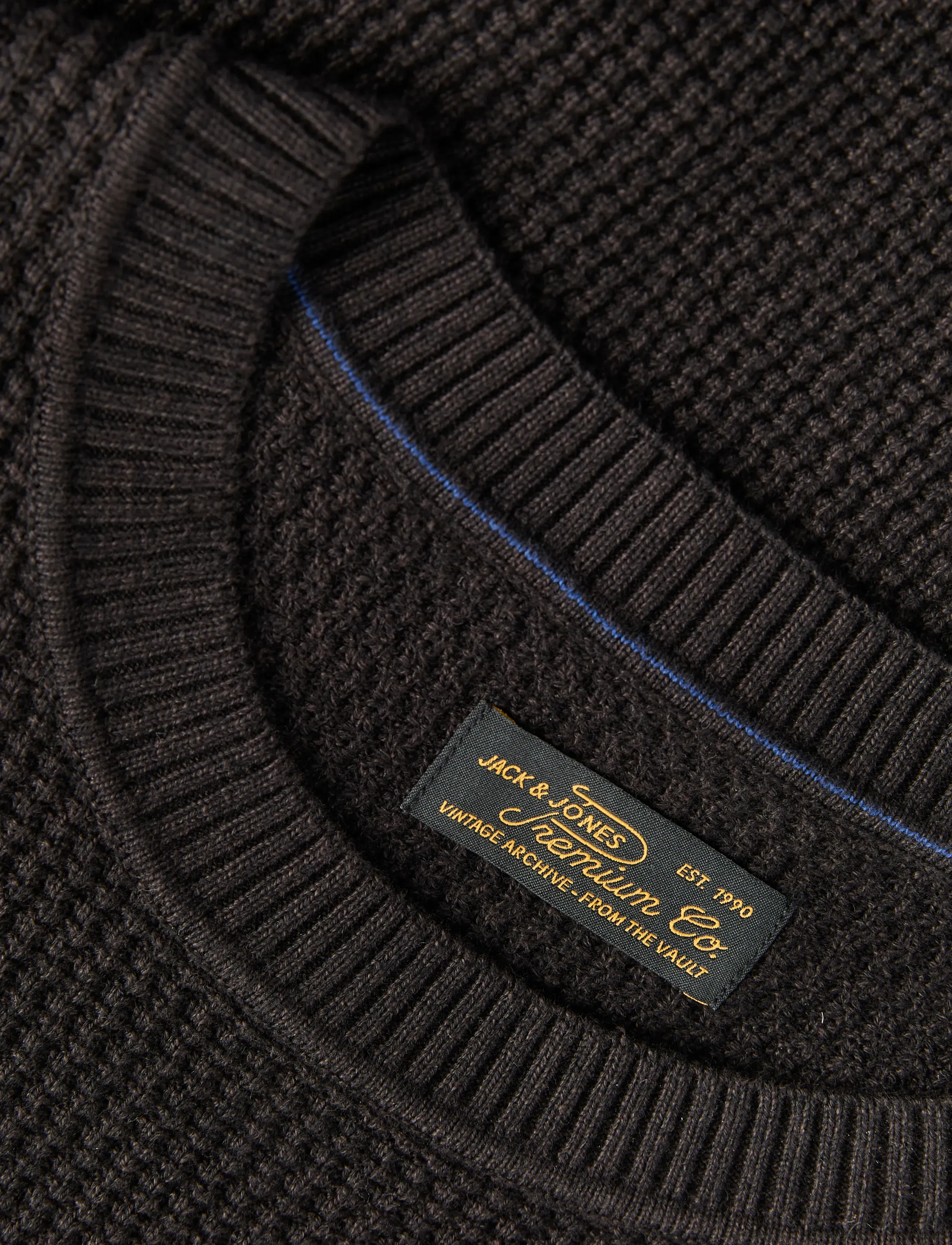 Jack & Jones - JPRBLUSTANLEY KNIT CREW NECK BF LN - Ümara kaelusega - ganache - 2