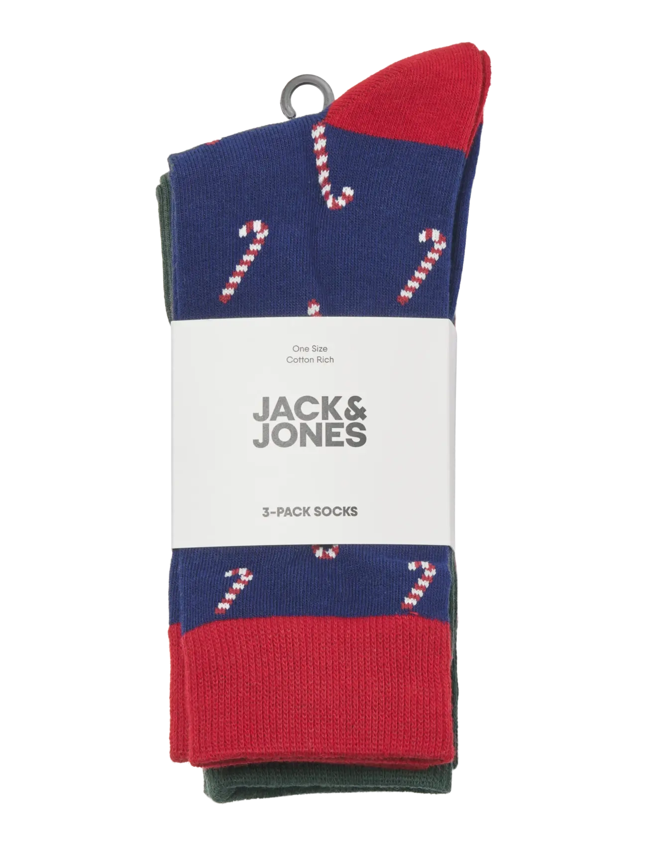 Jack & Jones - JACJOLLY XMAS SOCKS 3 PACK - sokker - ocean cavern - 1