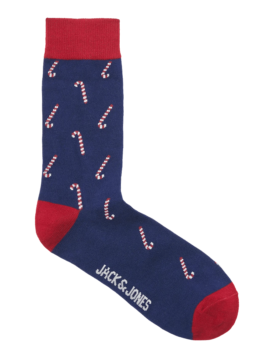 Jack & Jones - JACJOLLY XMAS SOCKS 3 PACK - sokker - ocean cavern - 4