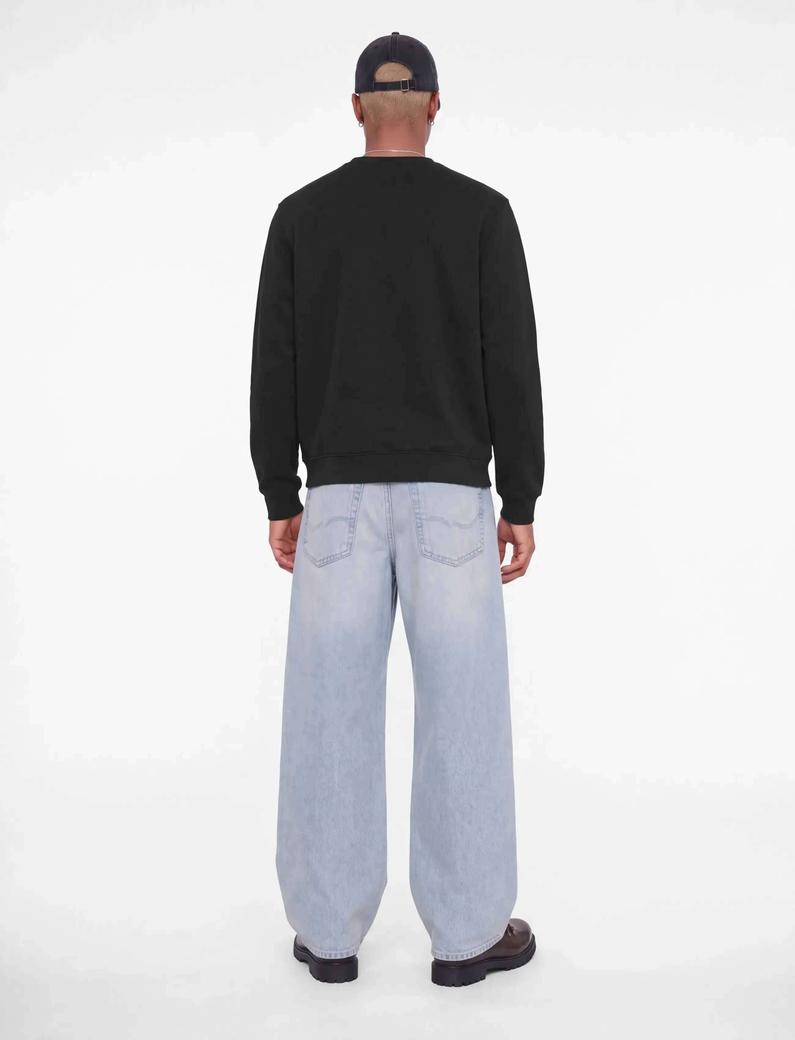 JACK & JONES Jortoronto Emb Front Sweat Crew Neck Bf tröjor herr – bild 2