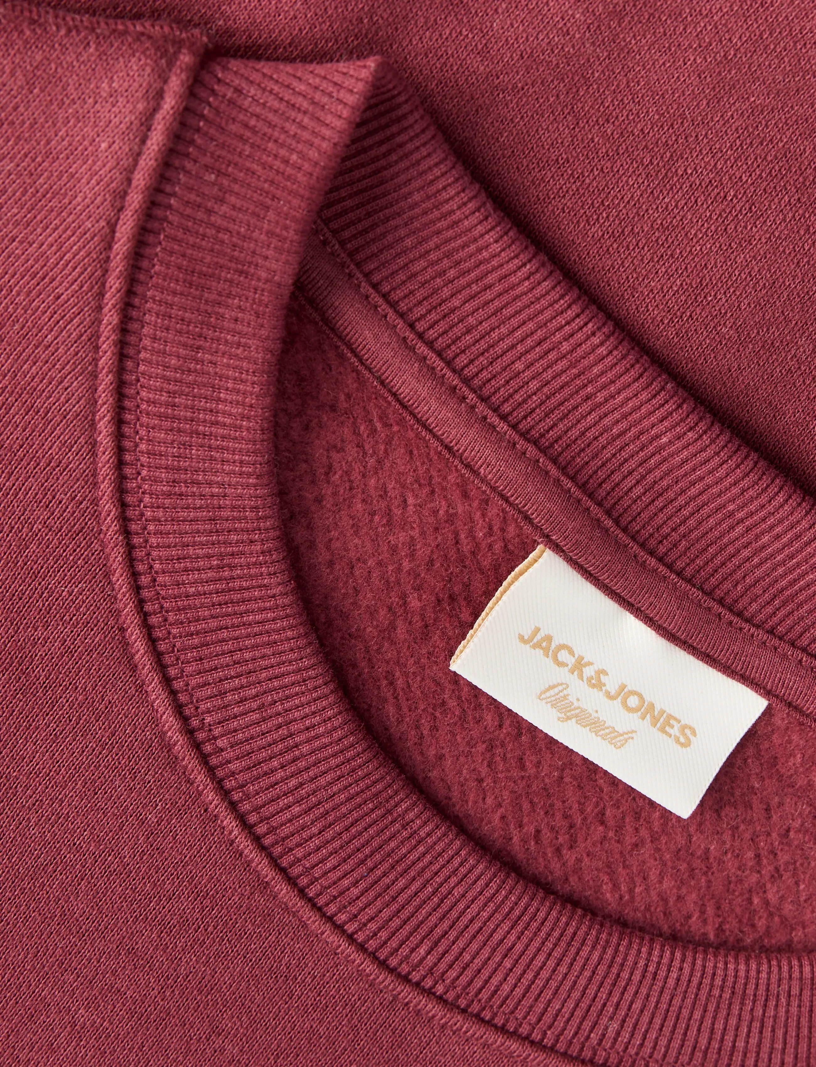 Jack & Jones - JORTORONTO EMB FRONT SWEAT CREW NECK BF - chocolate truffle - 3