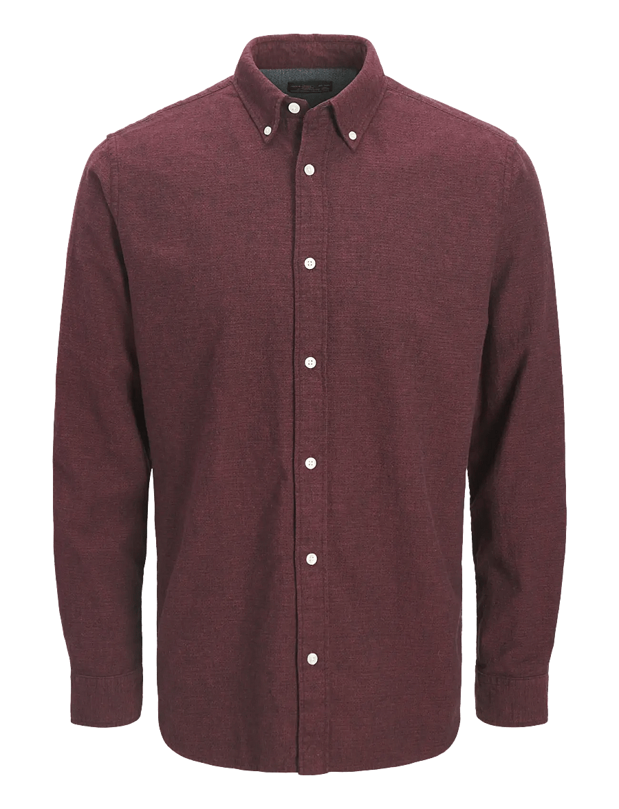 Jack & Jones - JPRBLUSTANLEY FLANNEL L/S SHIRT BF LN - rosewood - 0