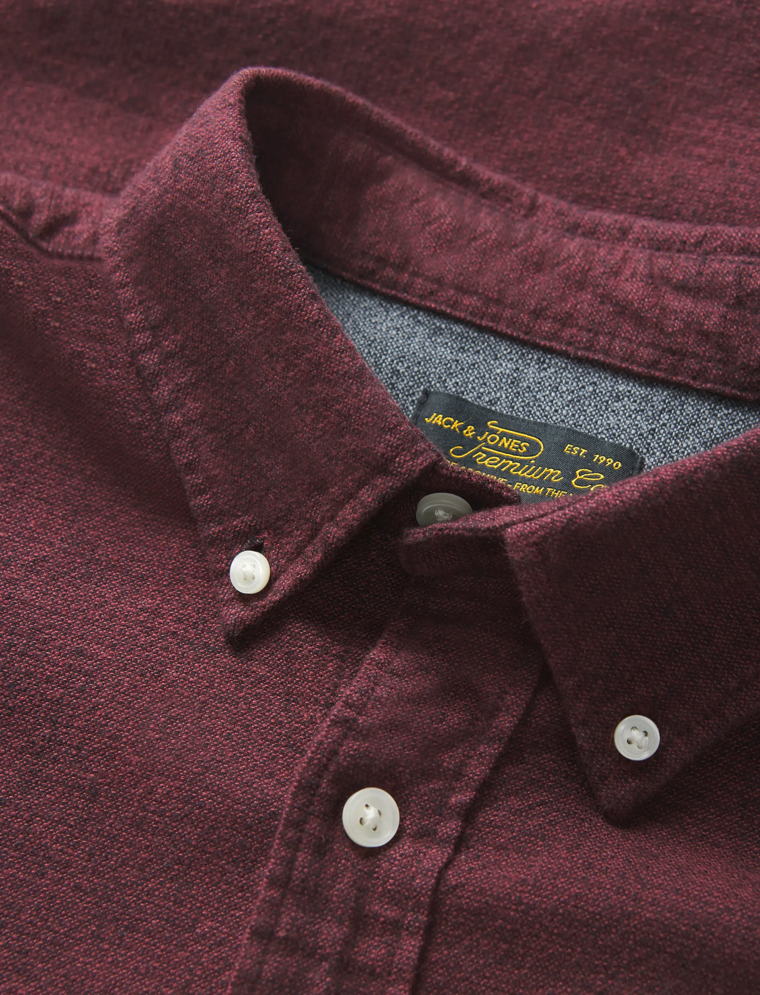 Jack & Jones - JPRBLUSTANLEY FLANNEL L/S SHIRT BF LN - rosewood - 3