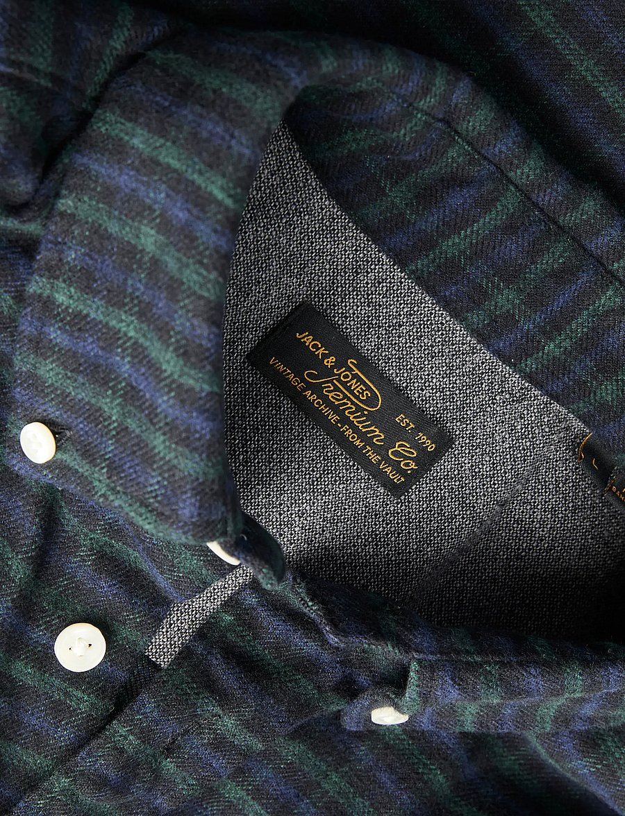 Jack & Jones - JPRBLUSTANLEY FLANNEL L/S SHIRT BF LN - scarab - 2