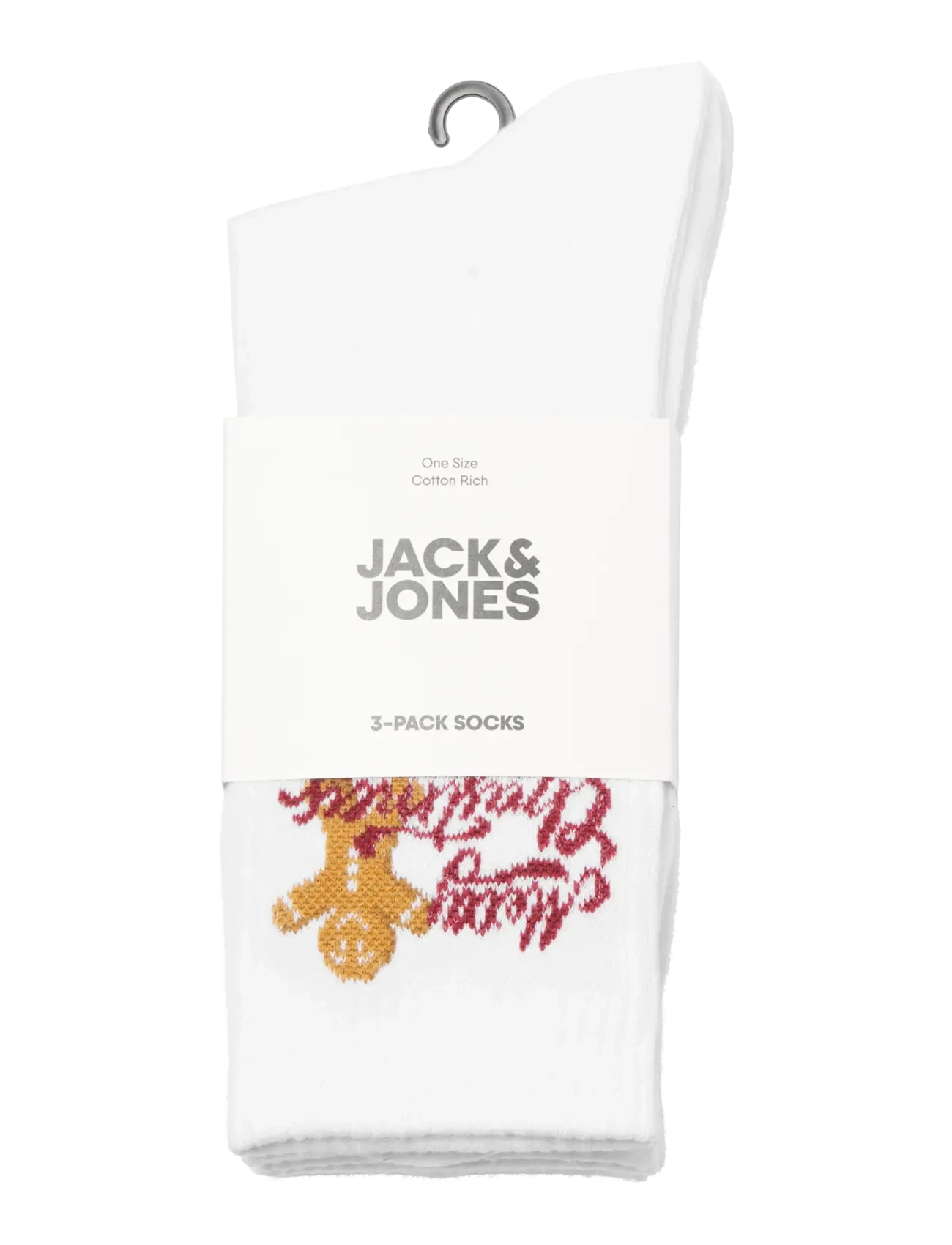 Jack & Jones - JACXMAS TENNIS SOCKS 3 PACK - white - 1