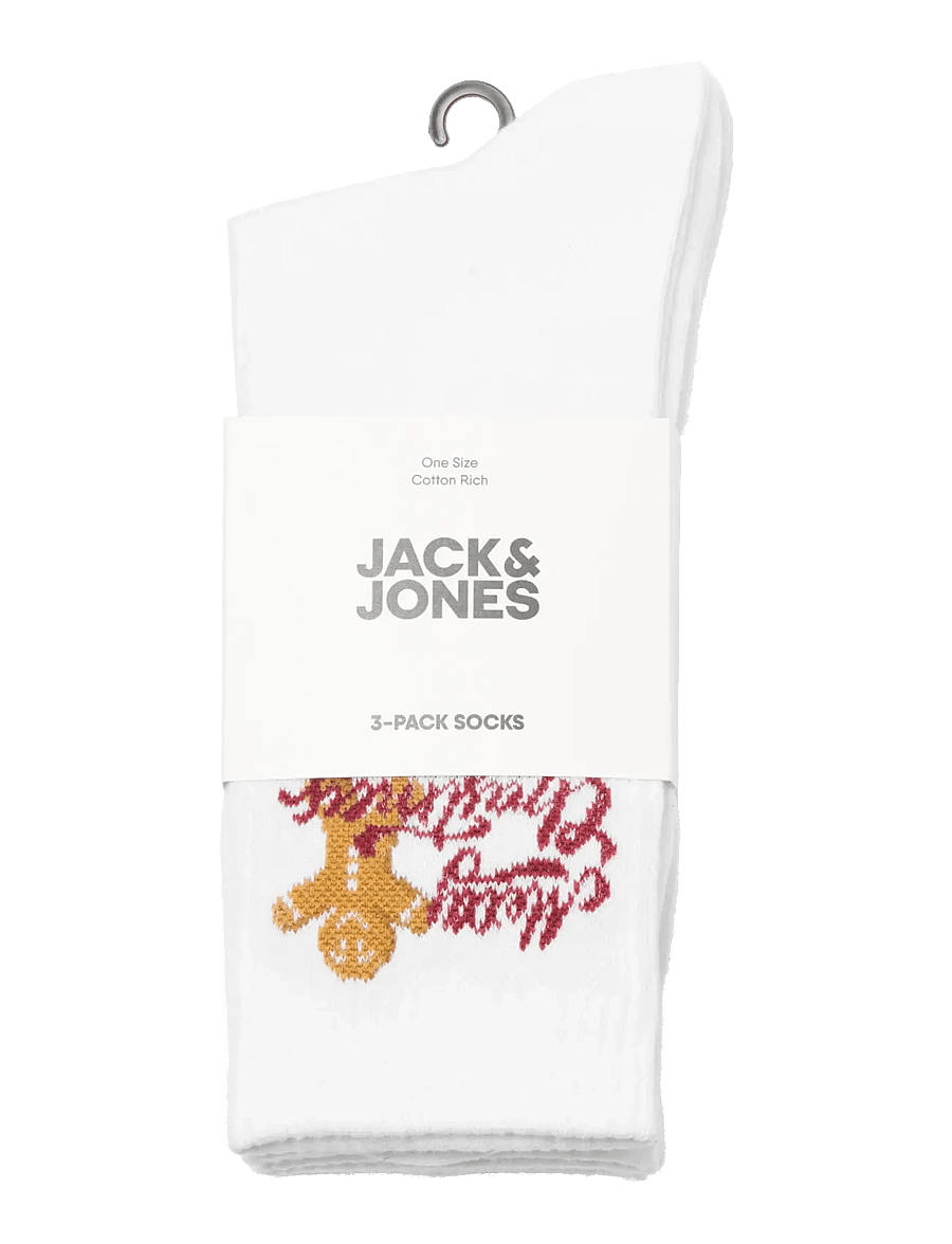 Jack & Jones - JACXMAS TENNIS SOCKS 3 PACK - white - 1