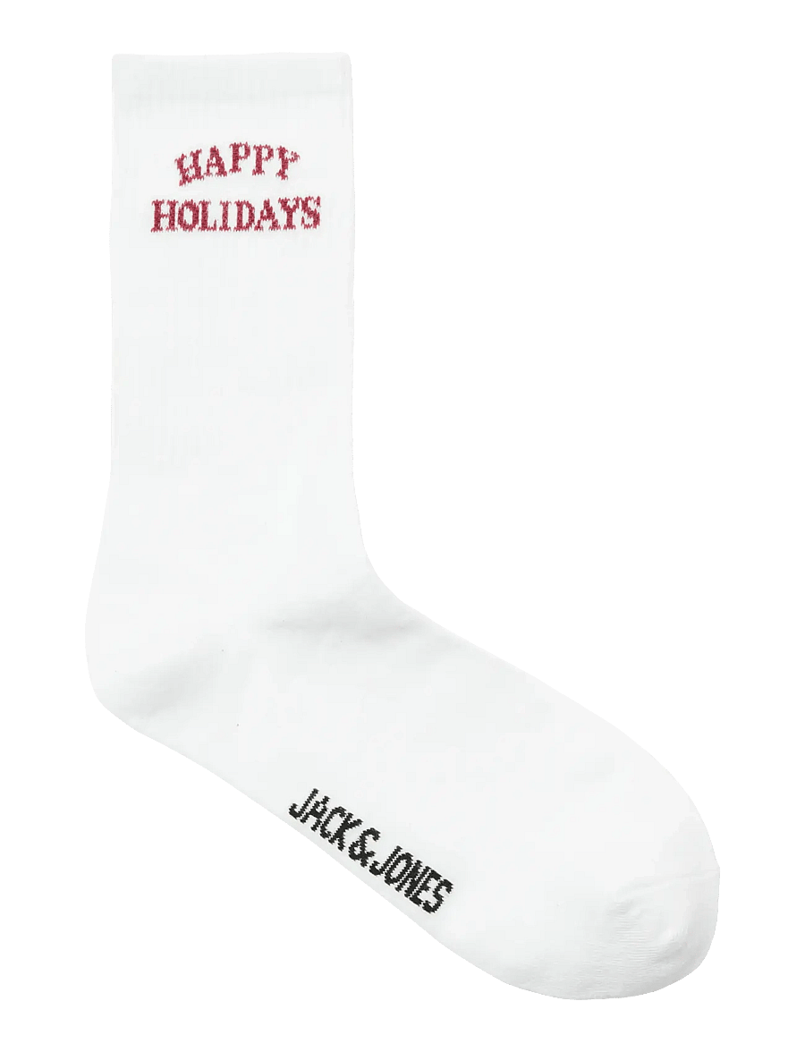 Jack & Jones - JACXMAS TENNIS SOCKS 3 PACK - white - 4