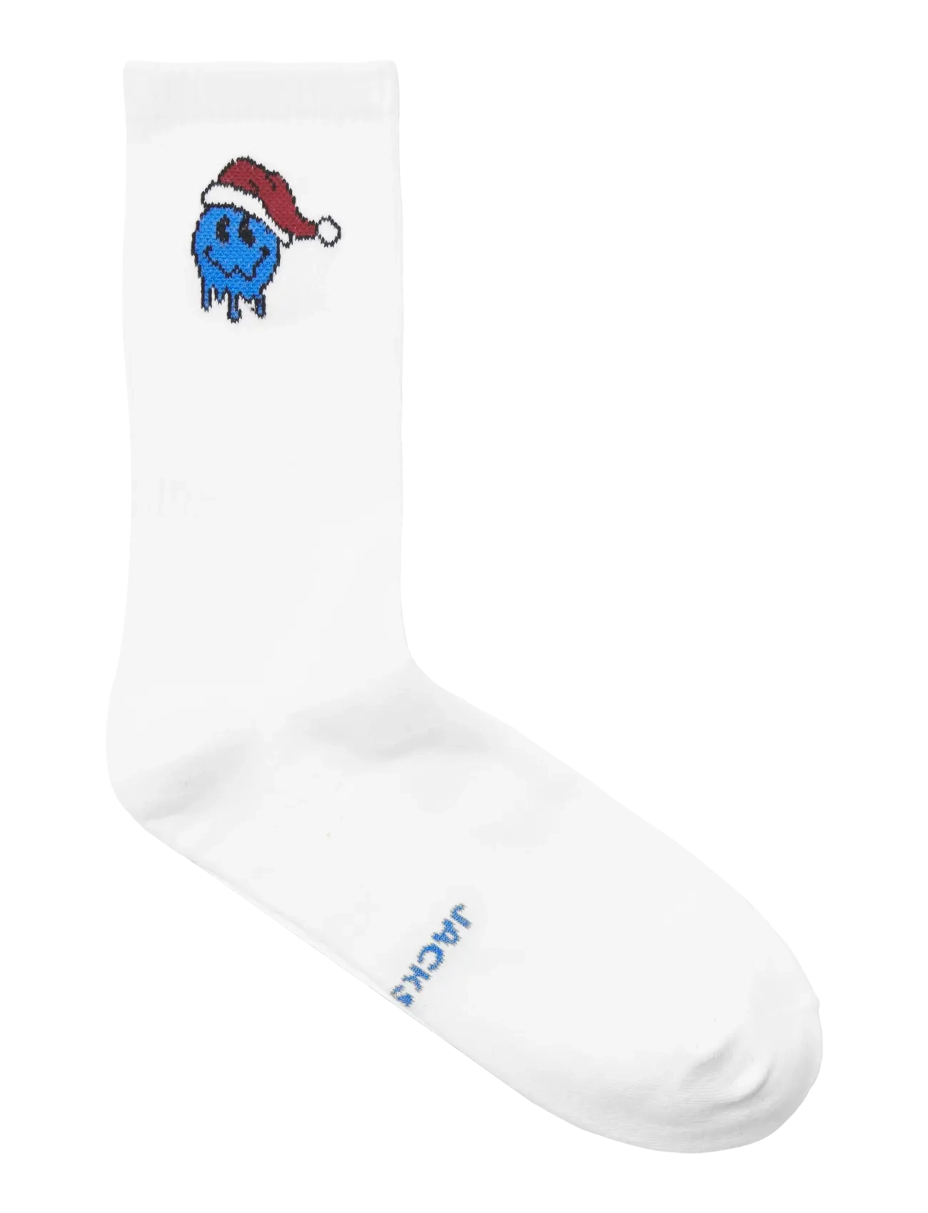 Jack & Jones - JACMELTING SMILEY TENNIS SOCKS 3 PACK - white - 2