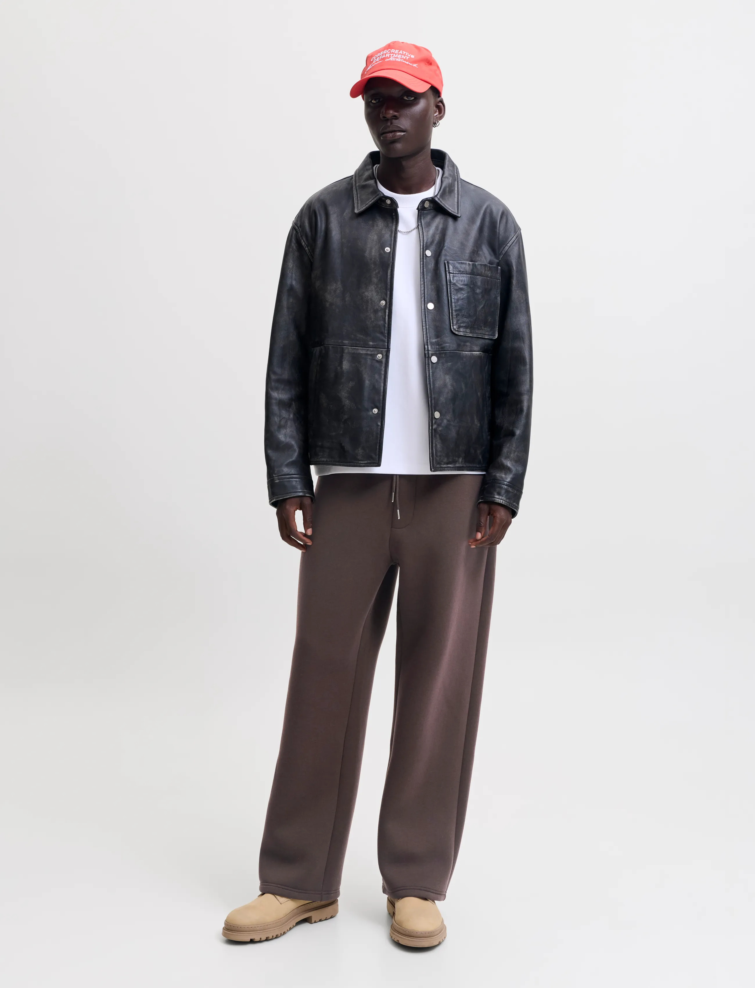 Jack & Jones - JPSTBILL LEGACY SCUBA UNC SWT PANTS NOOS - freizeithosen - chocolate torte - 4