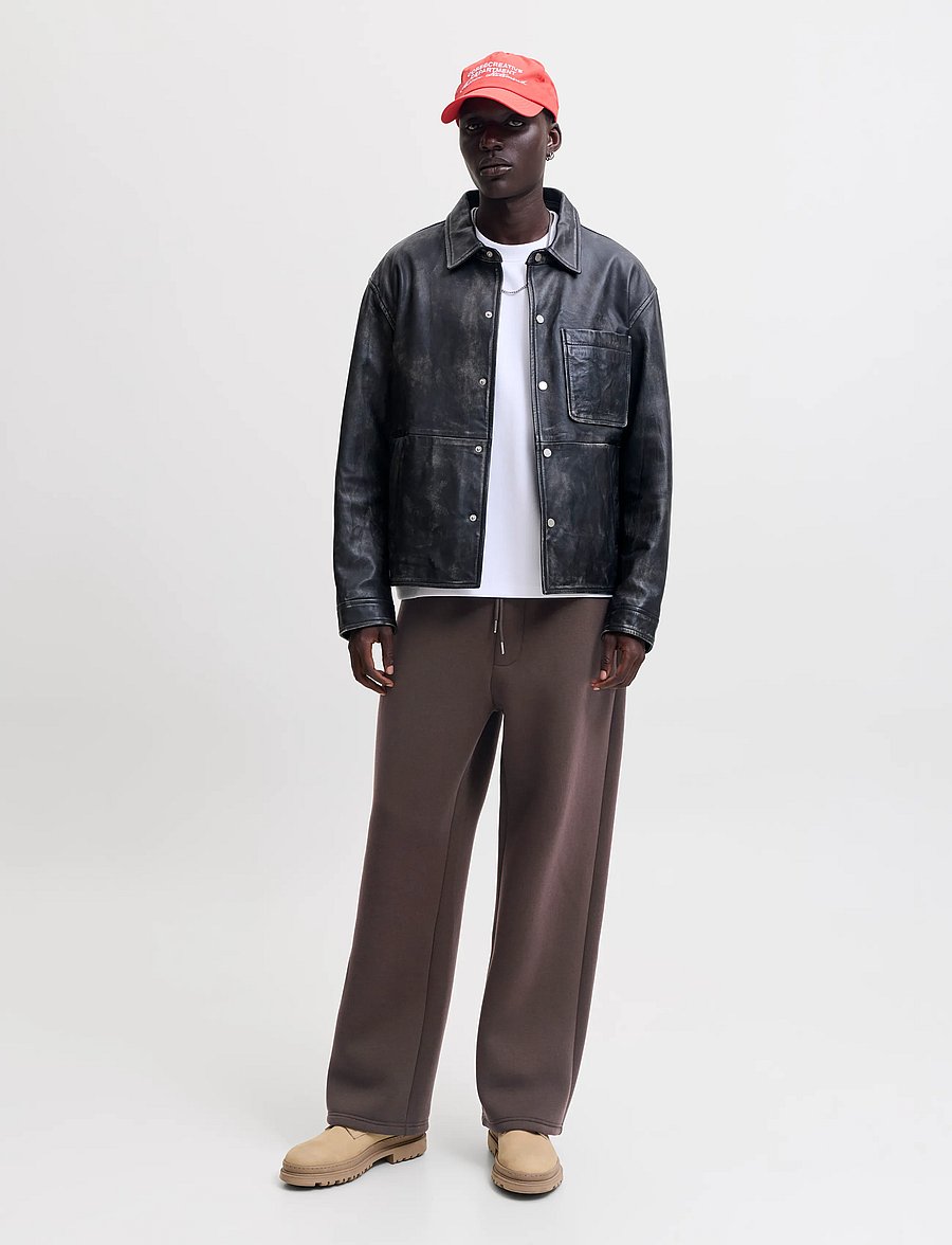Jack & Jones - JPSTBILL LEGACY SCUBA UNC SWT PANTS NOOS - freizeithosen - chocolate torte - 4