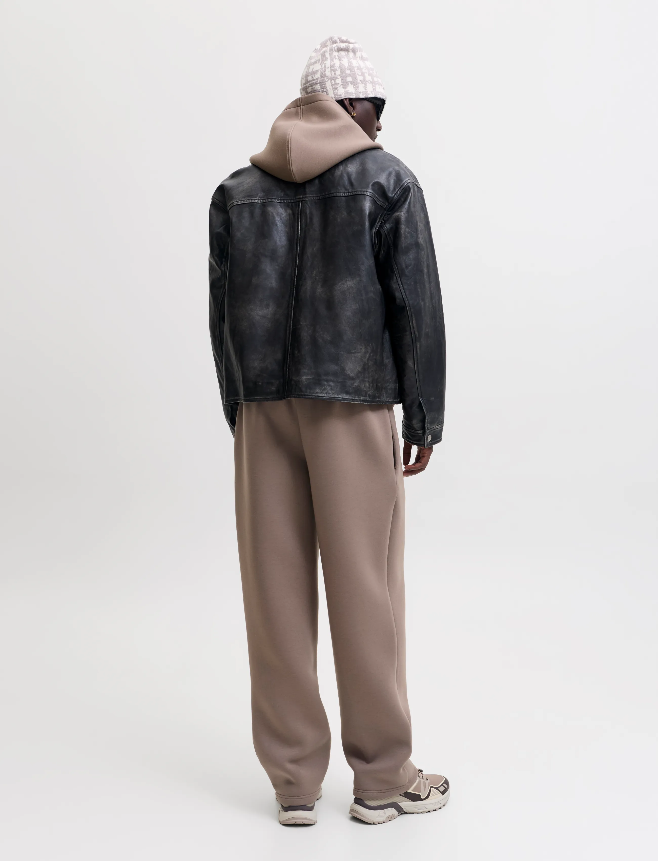 Jack & Jones - JPSTBILL LEGACY SCUBA UNC SWT PANTS NOOS - freizeithosen - falcon - 3